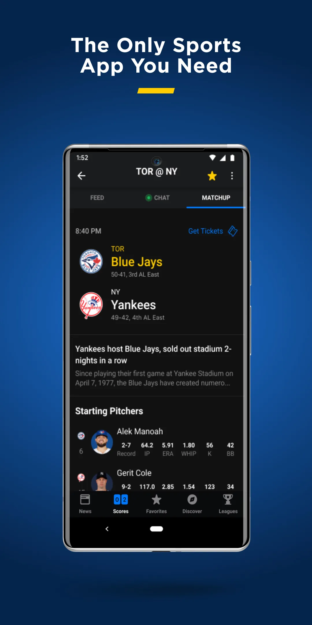 theScore: Sports News & Scores | Indus Appstore | Screenshot