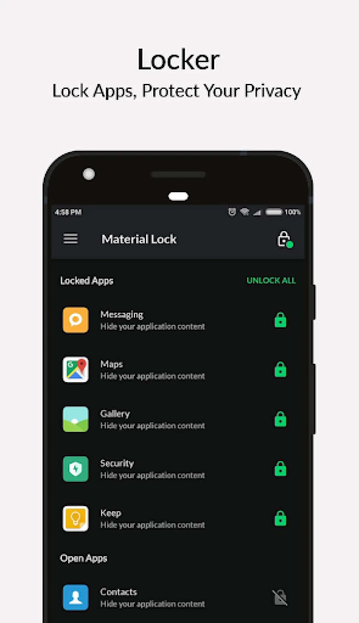 Applock - Lock for Apps | Indus Appstore | Screenshot