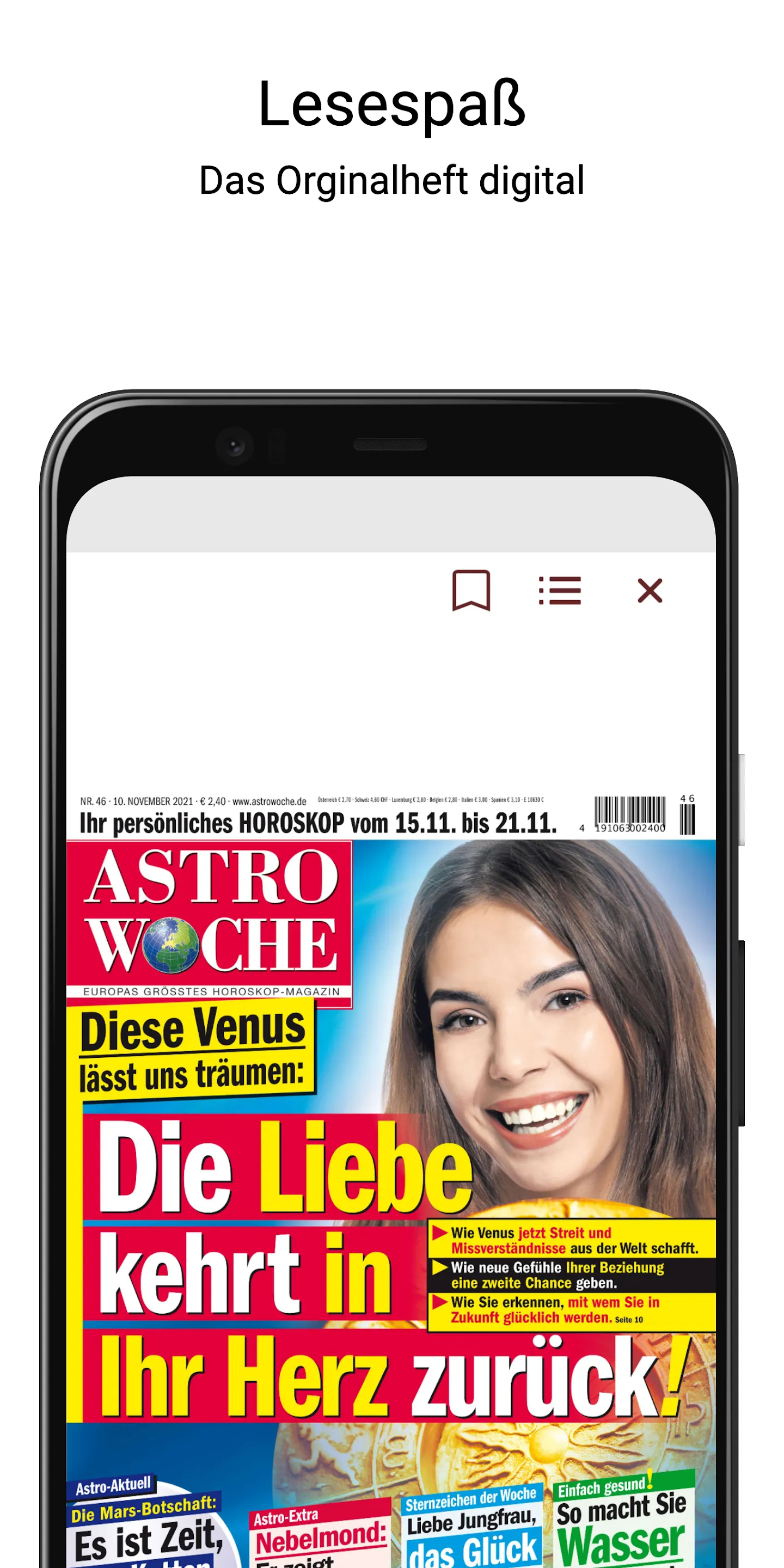 Astrowoche ePaper | Indus Appstore | Screenshot