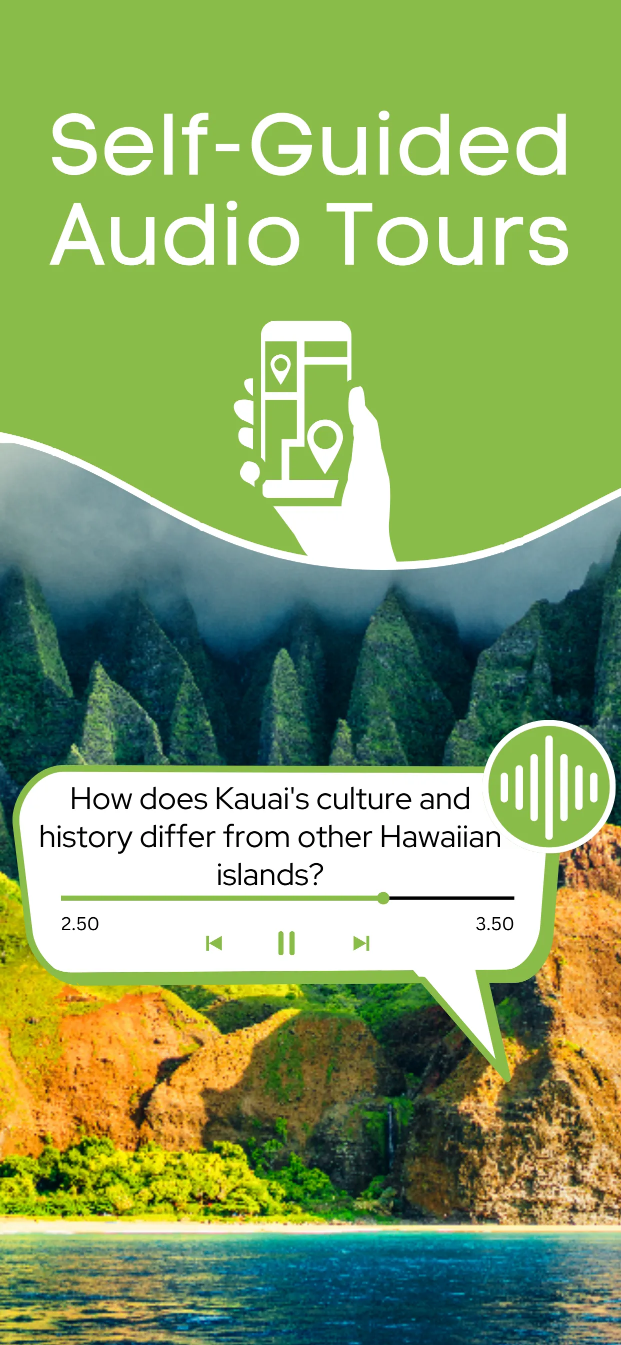 Kauai Hawaii Audio Tour Guide | Indus Appstore | Screenshot