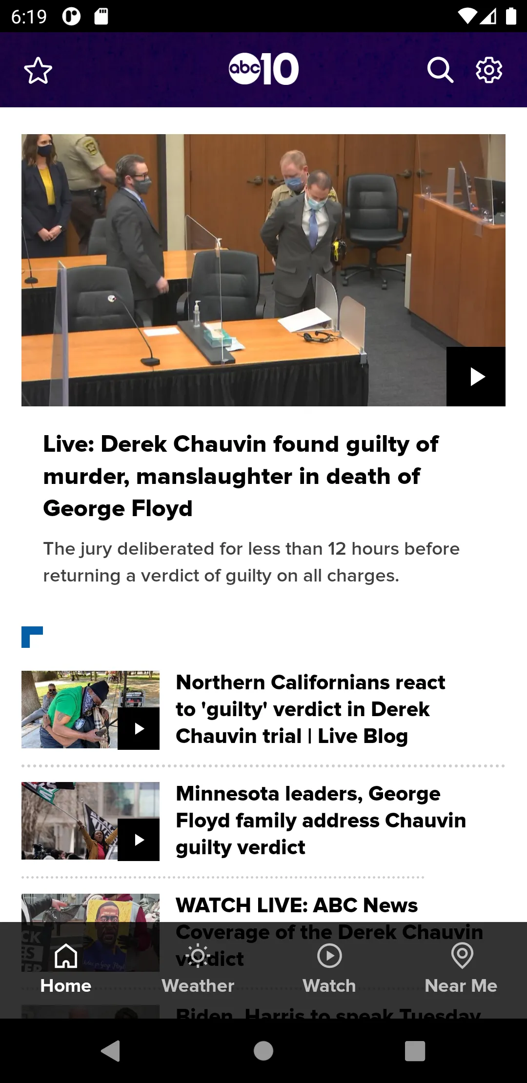 ABC10 Northern California News | Indus Appstore | Screenshot