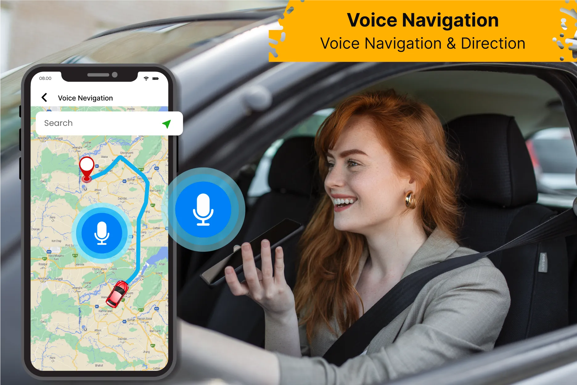 GPS Navigation Maps Directions | Indus Appstore | Screenshot