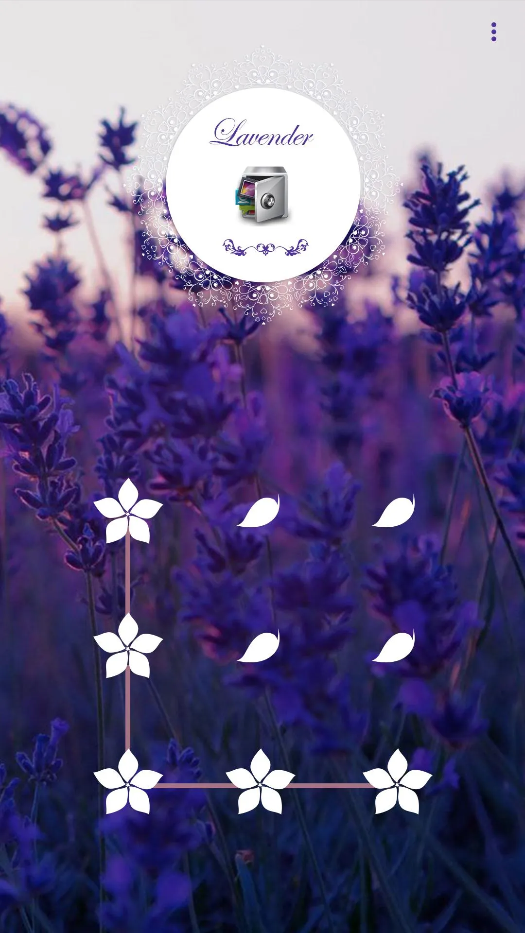 AppLock Theme Lavender | Indus Appstore | Screenshot