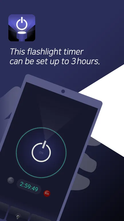 Flashlight timer police SOS | Indus Appstore | Screenshot