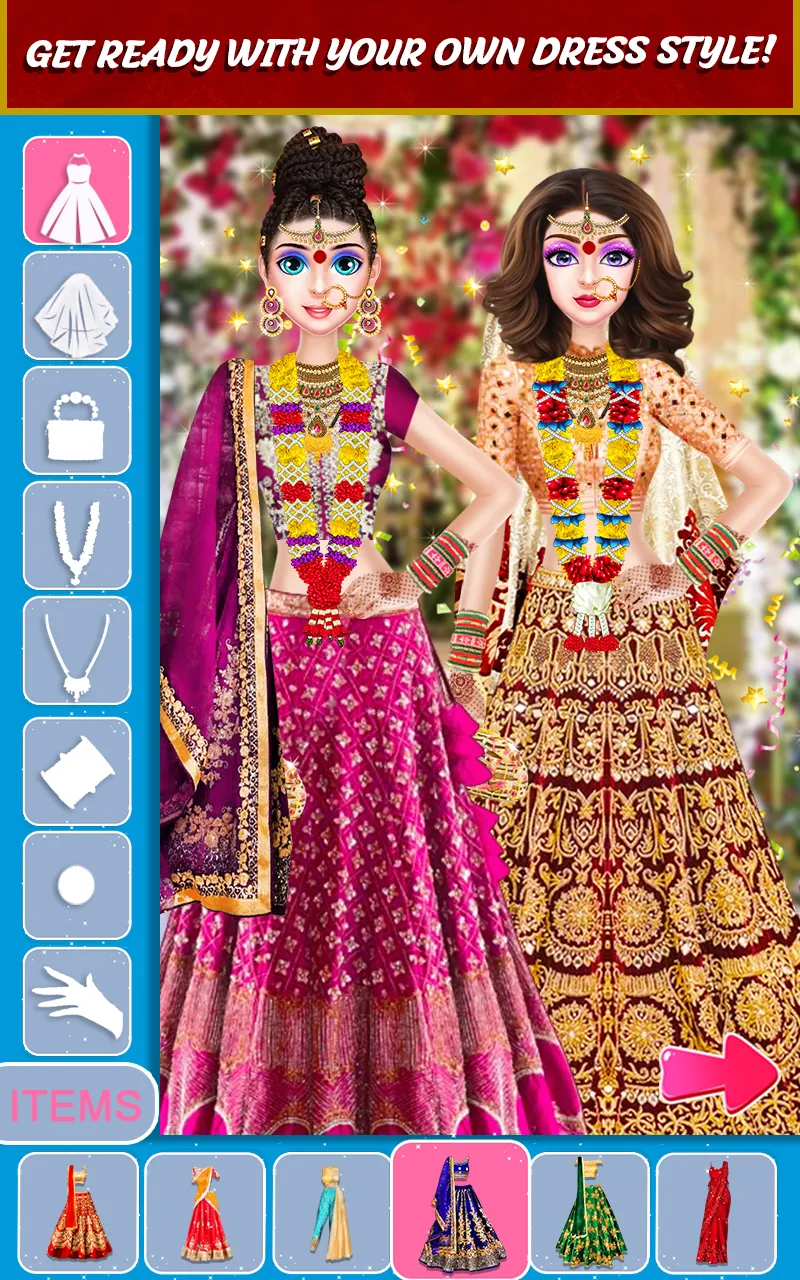 Indian Wedding Makeup Games | Indus Appstore | Screenshot