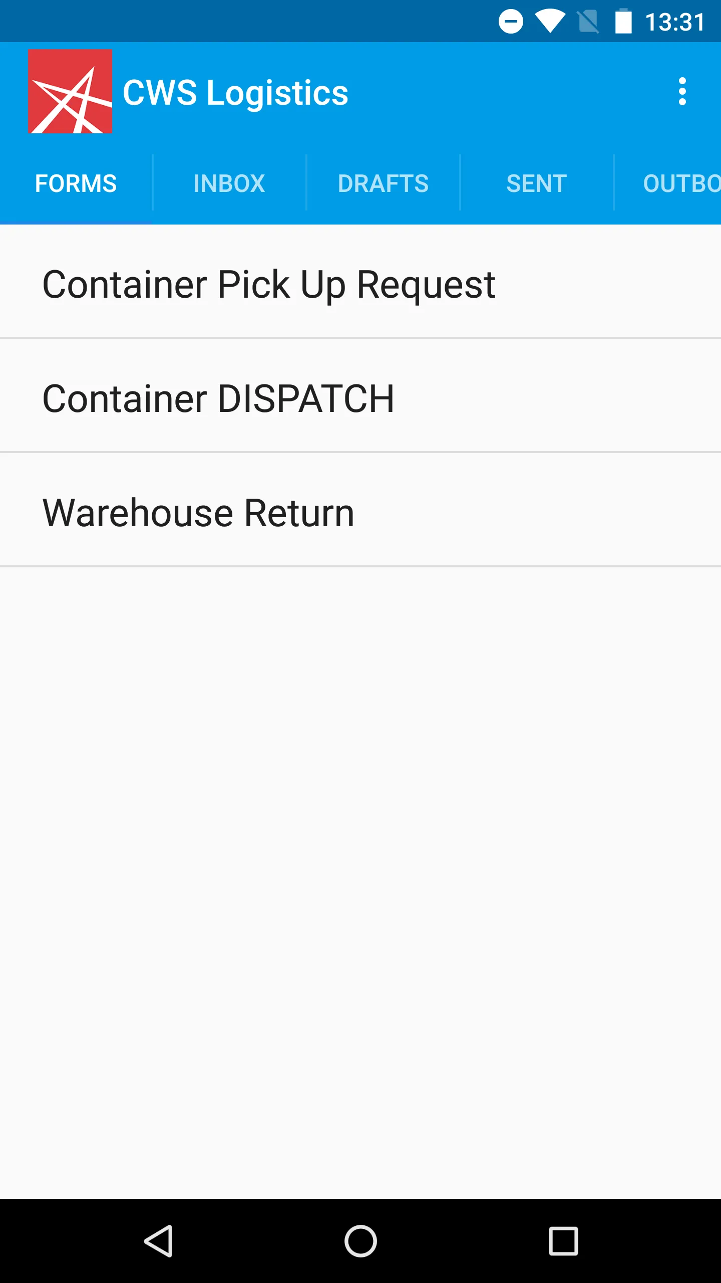 CWS Logistics | Indus Appstore | Screenshot