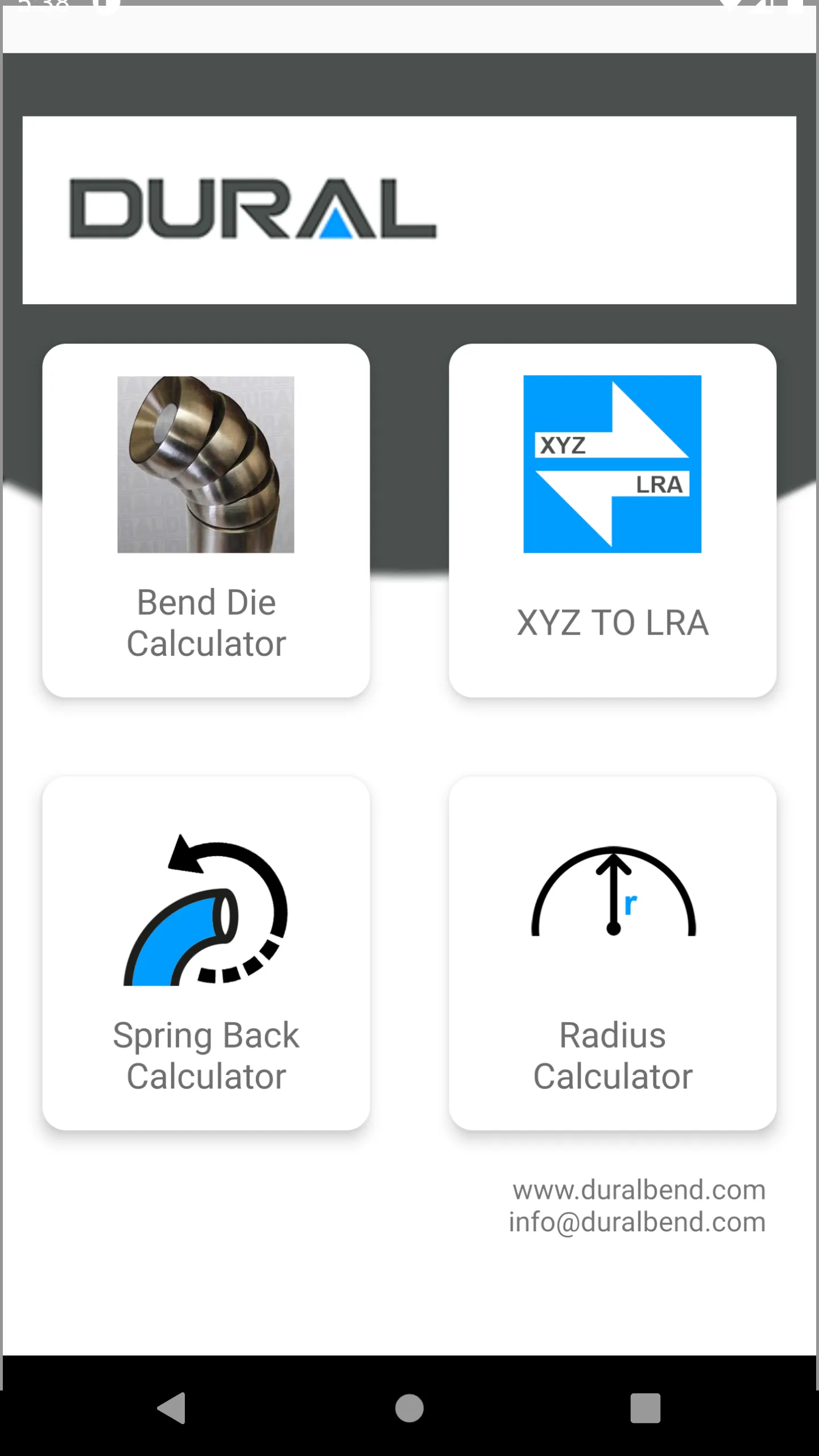 Dural Bend Tooling | Indus Appstore | Screenshot