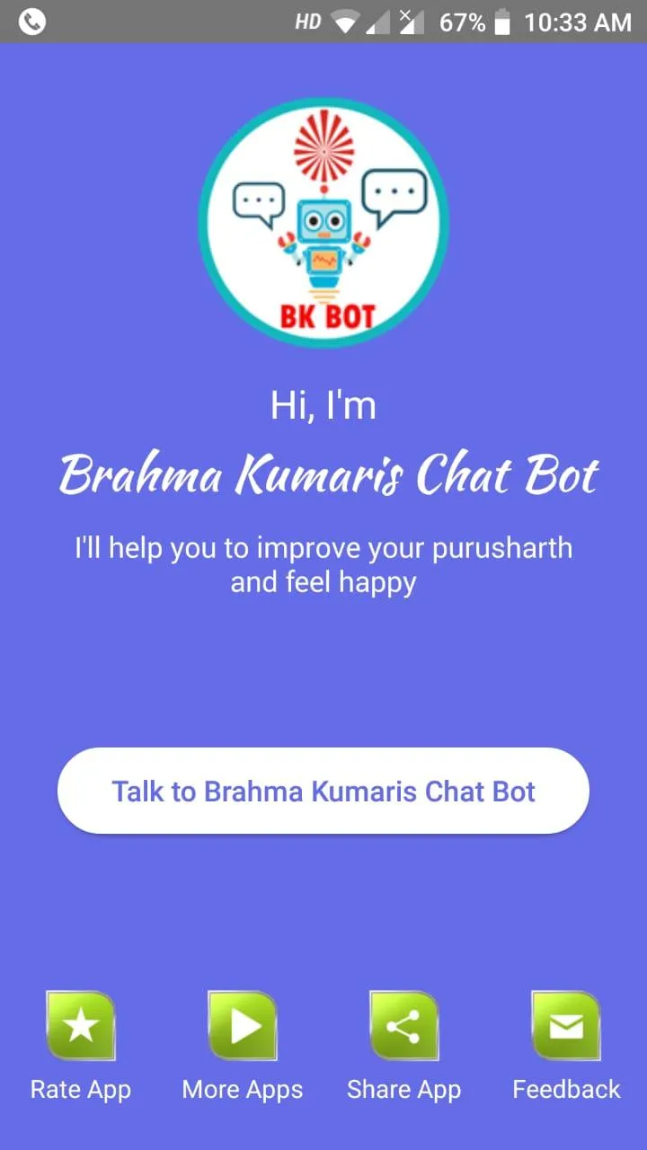 Brahma Kumaris Chat Bot | Indus Appstore | Screenshot