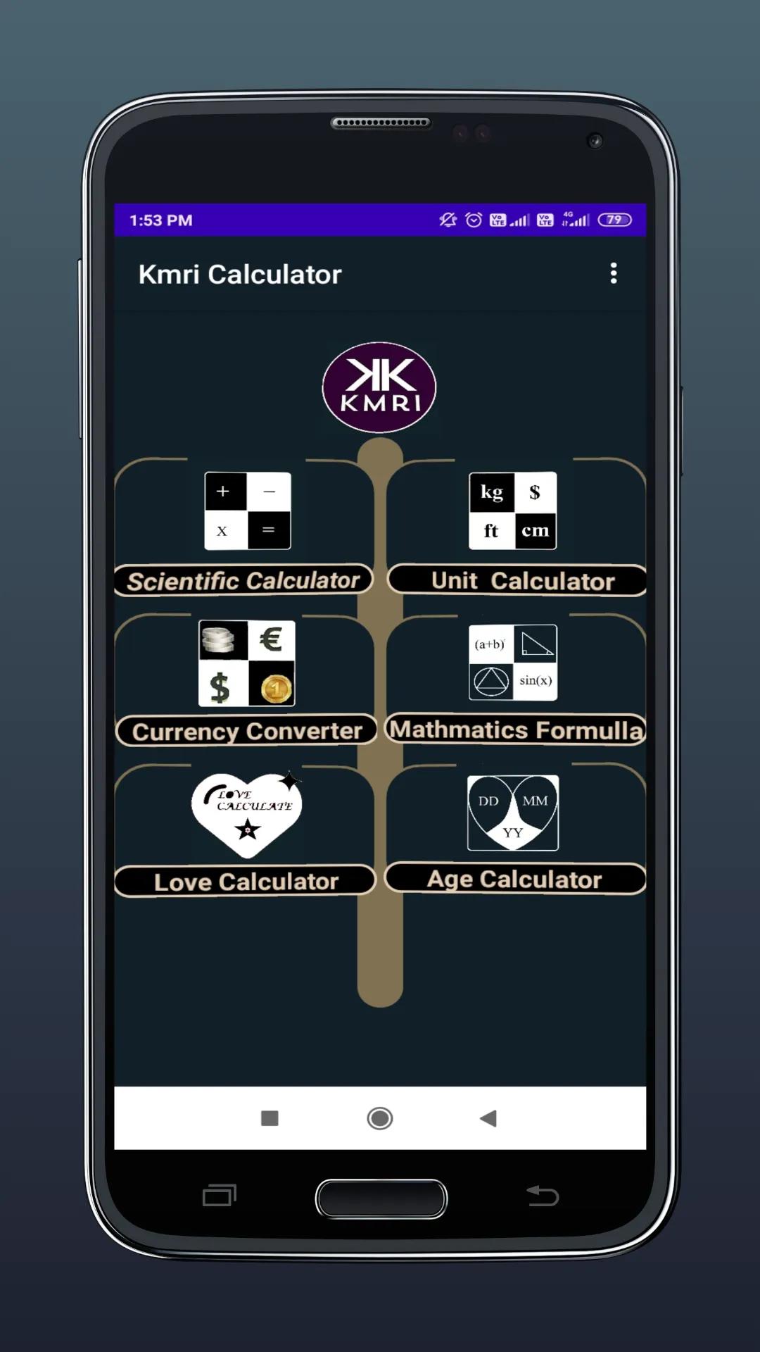 Kmri Calculator | Indus Appstore | Screenshot