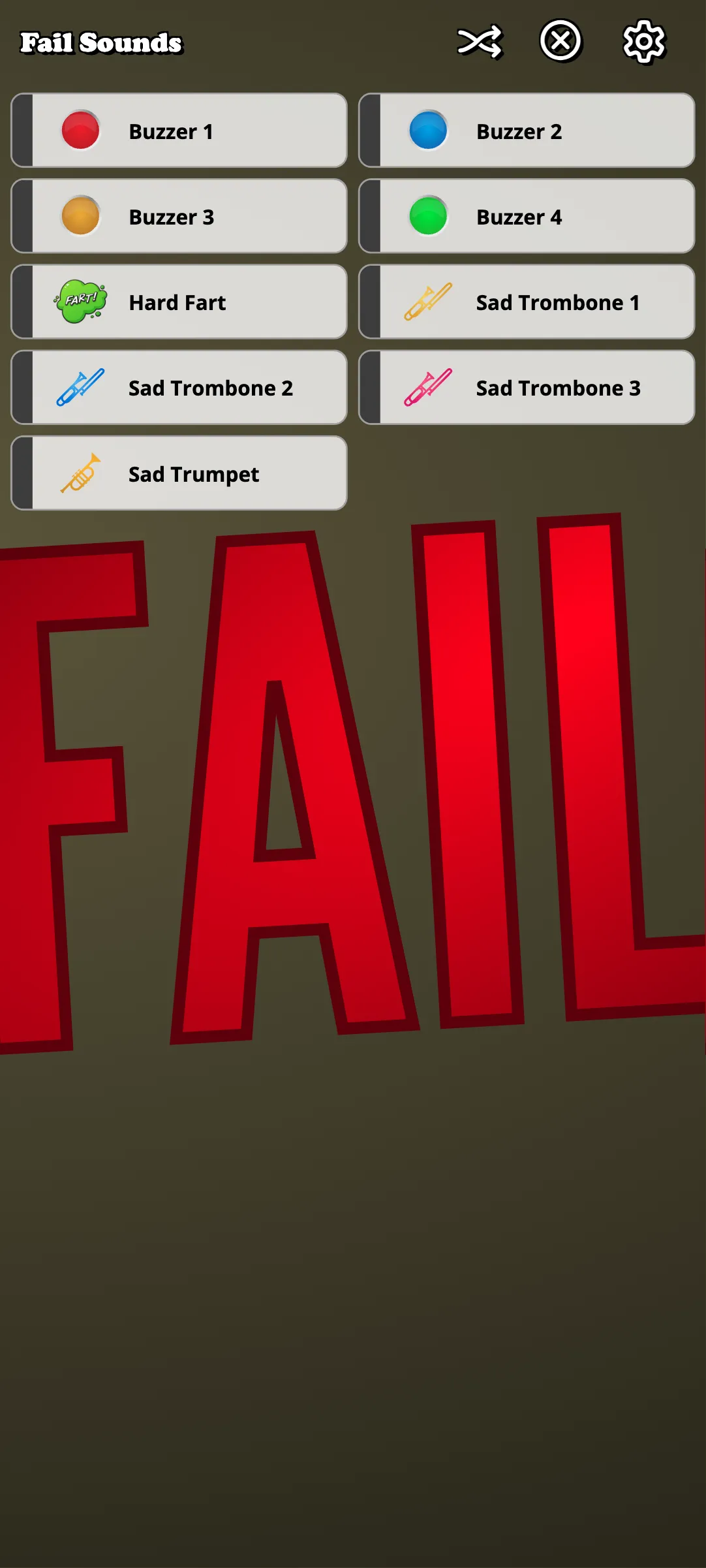 Fail Sounds | Indus Appstore | Screenshot