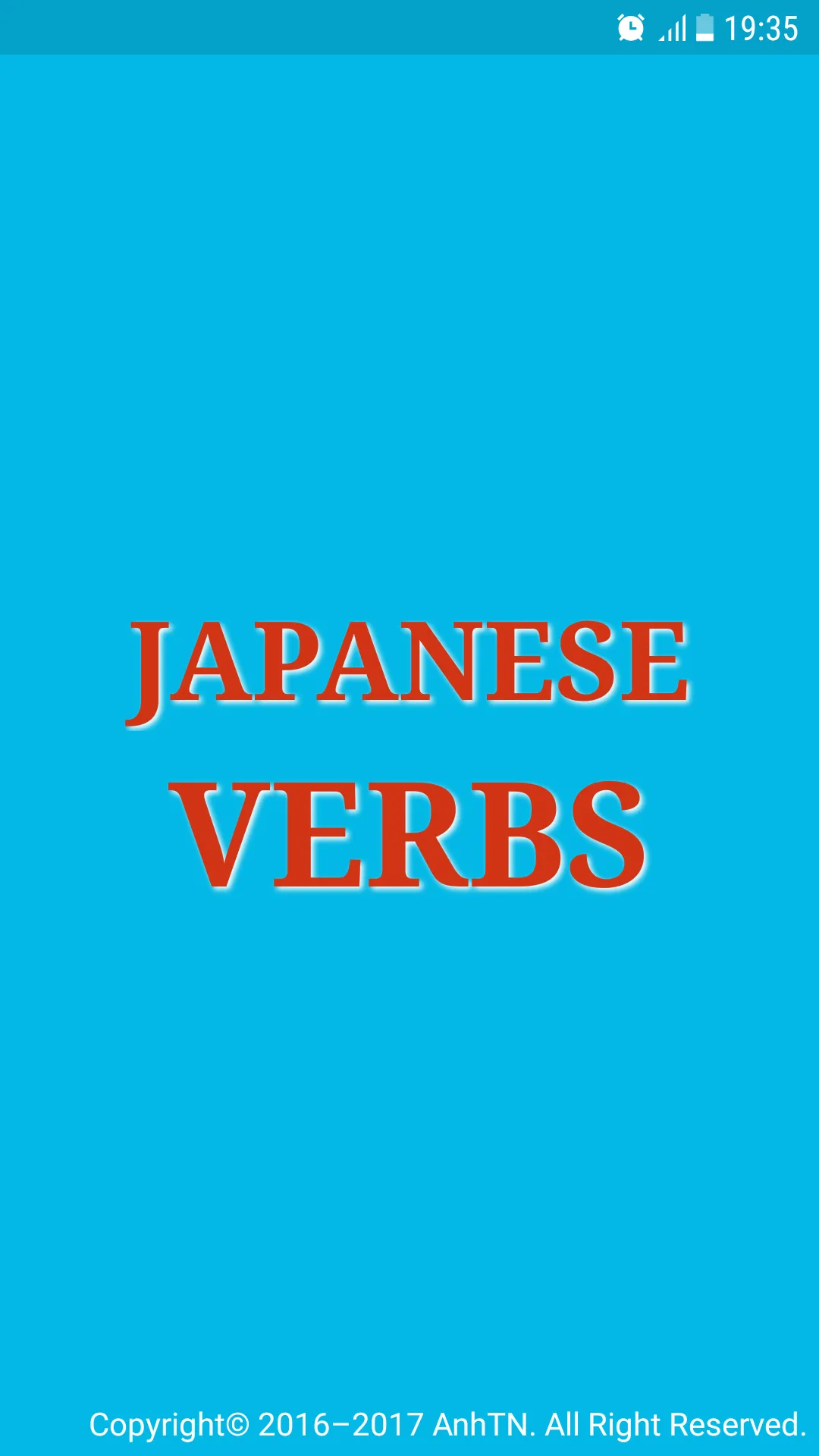 Japanese Verbs | Indus Appstore | Screenshot