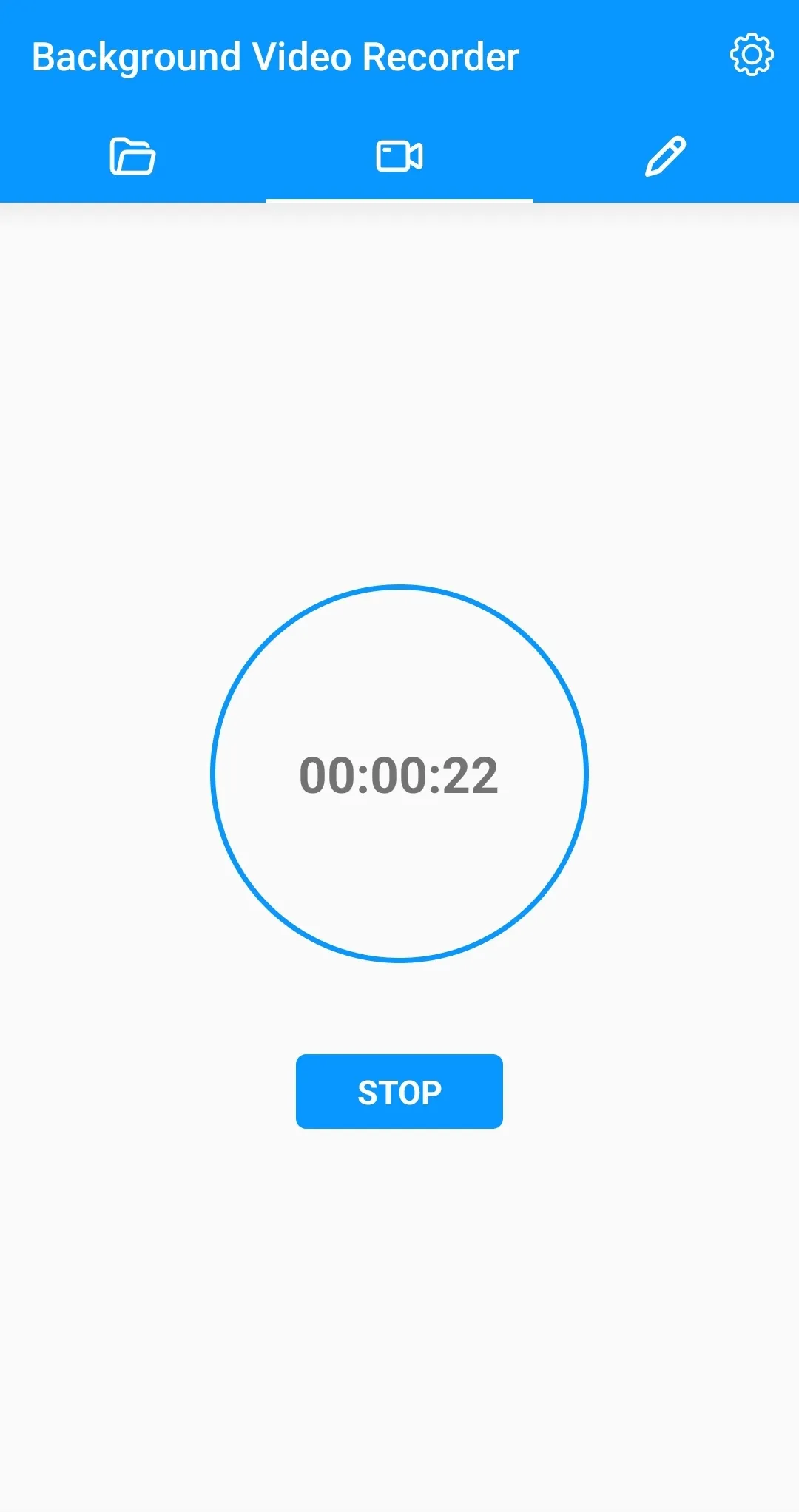 Background Video Recorder | Indus Appstore | Screenshot