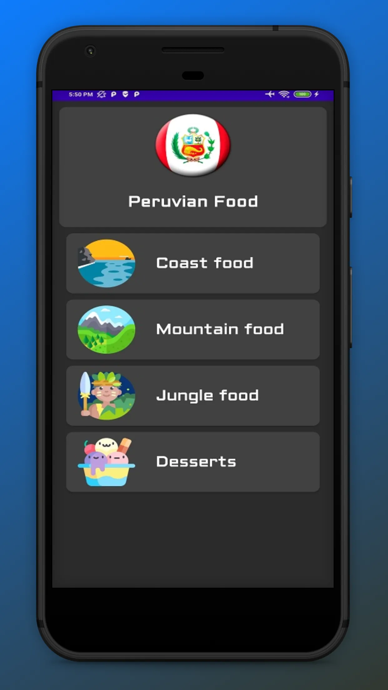 Peruvian Food Recipes | Indus Appstore | Screenshot