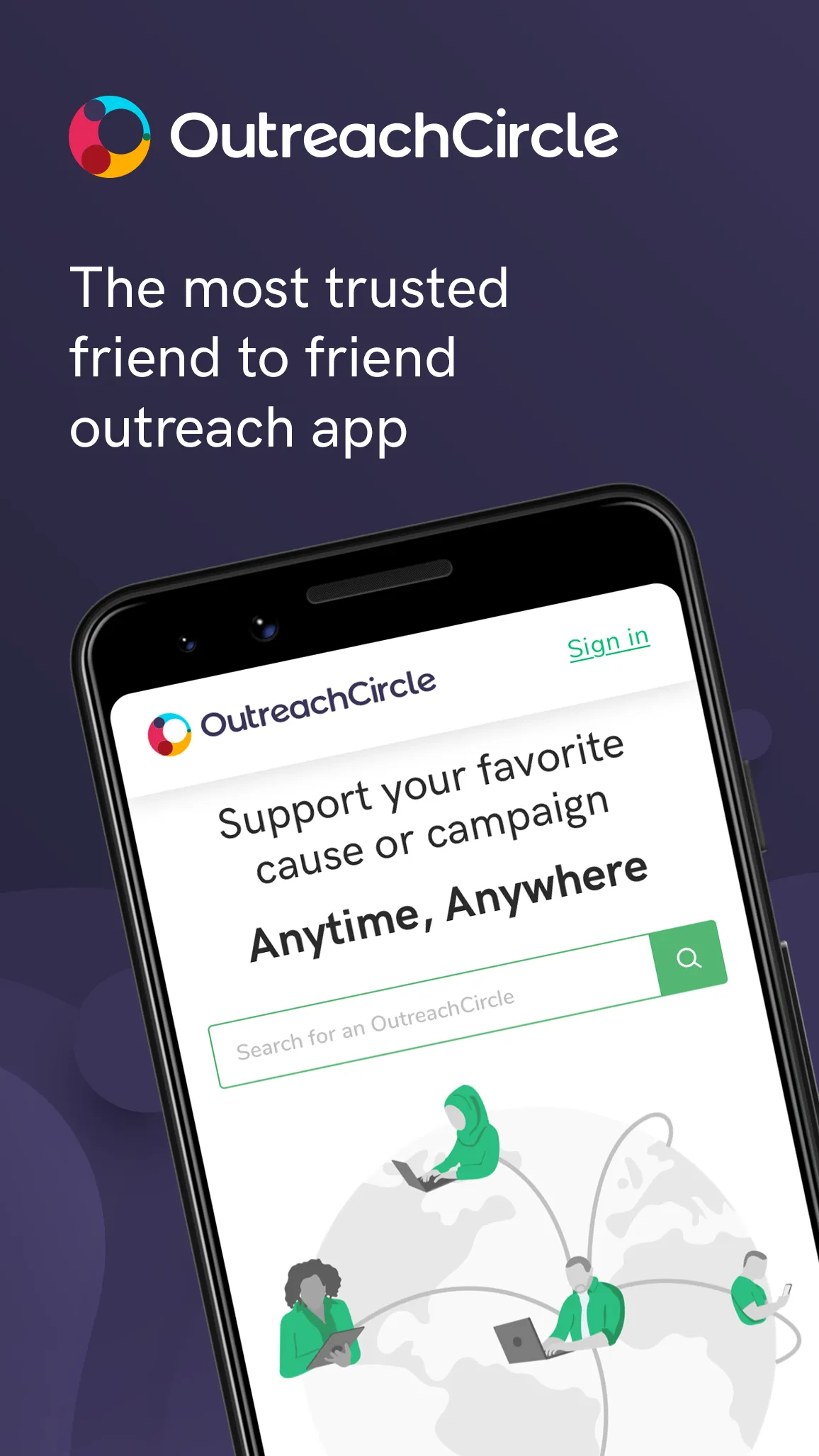 OutreachCircle | Indus Appstore | Screenshot