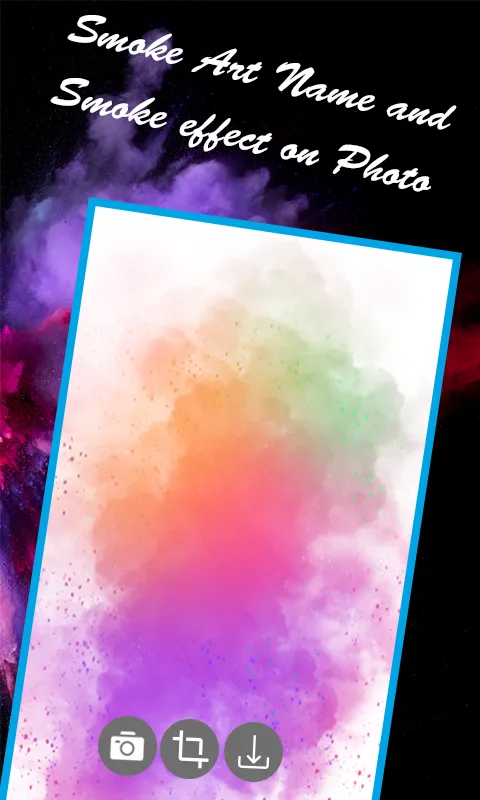 Smoke Art Name - Smoke Effect | Indus Appstore | Screenshot