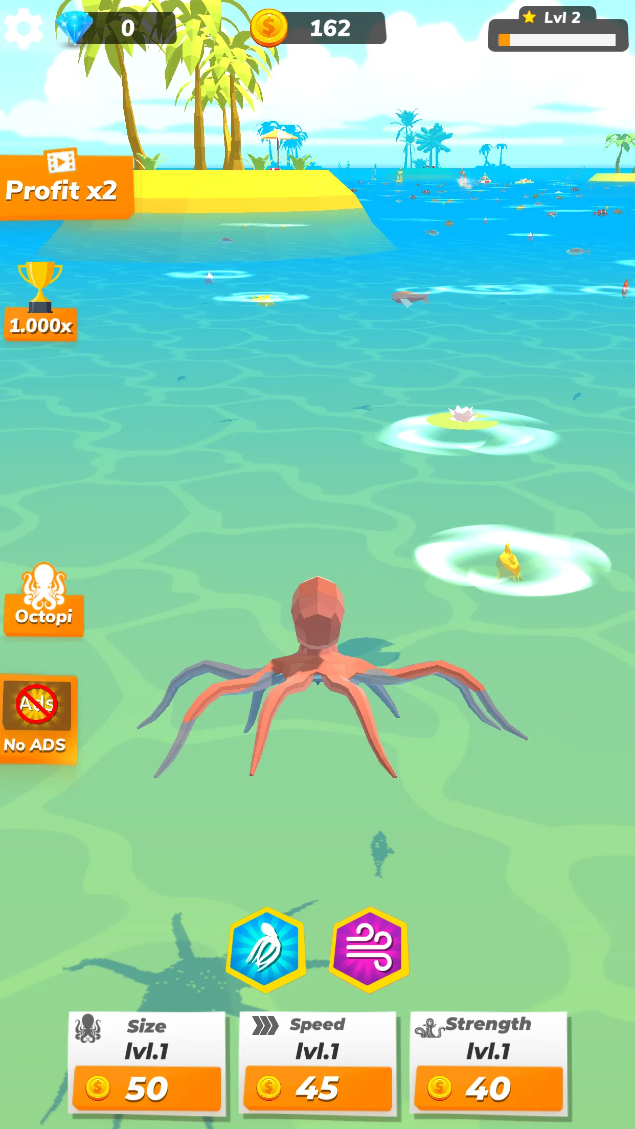 Idle Octopus - Tycoon Game | Indus Appstore | Screenshot