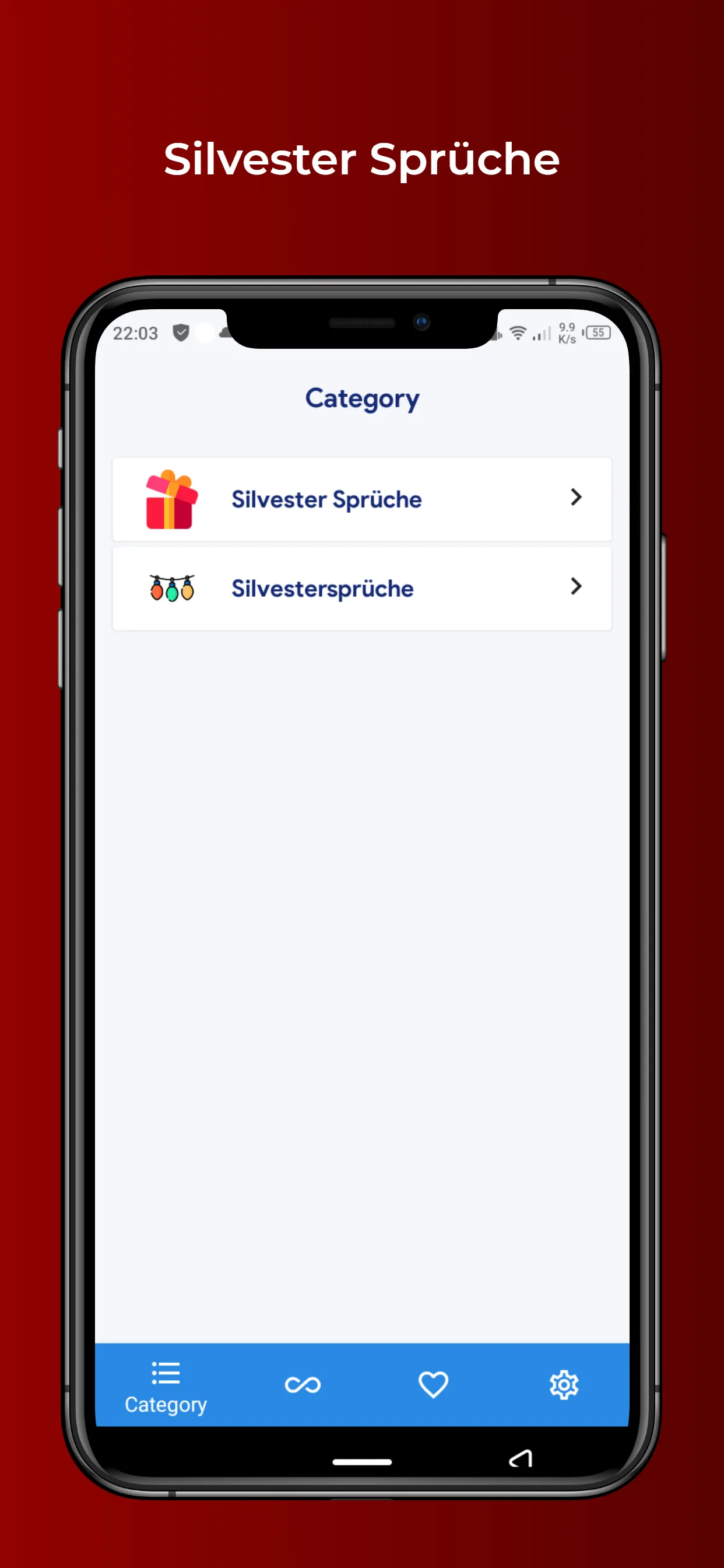 Silvester Sprüche | Indus Appstore | Screenshot