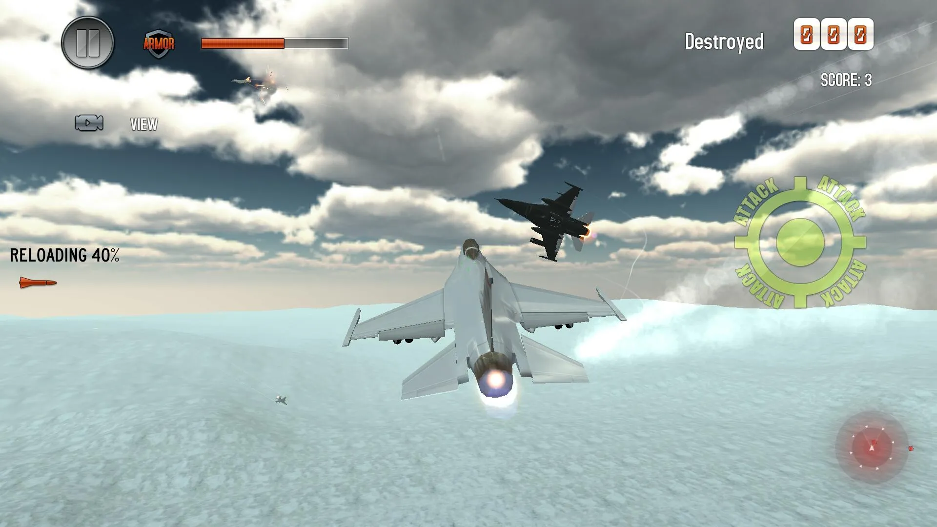 Fighter Jets Combat Simulator | Indus Appstore | Screenshot