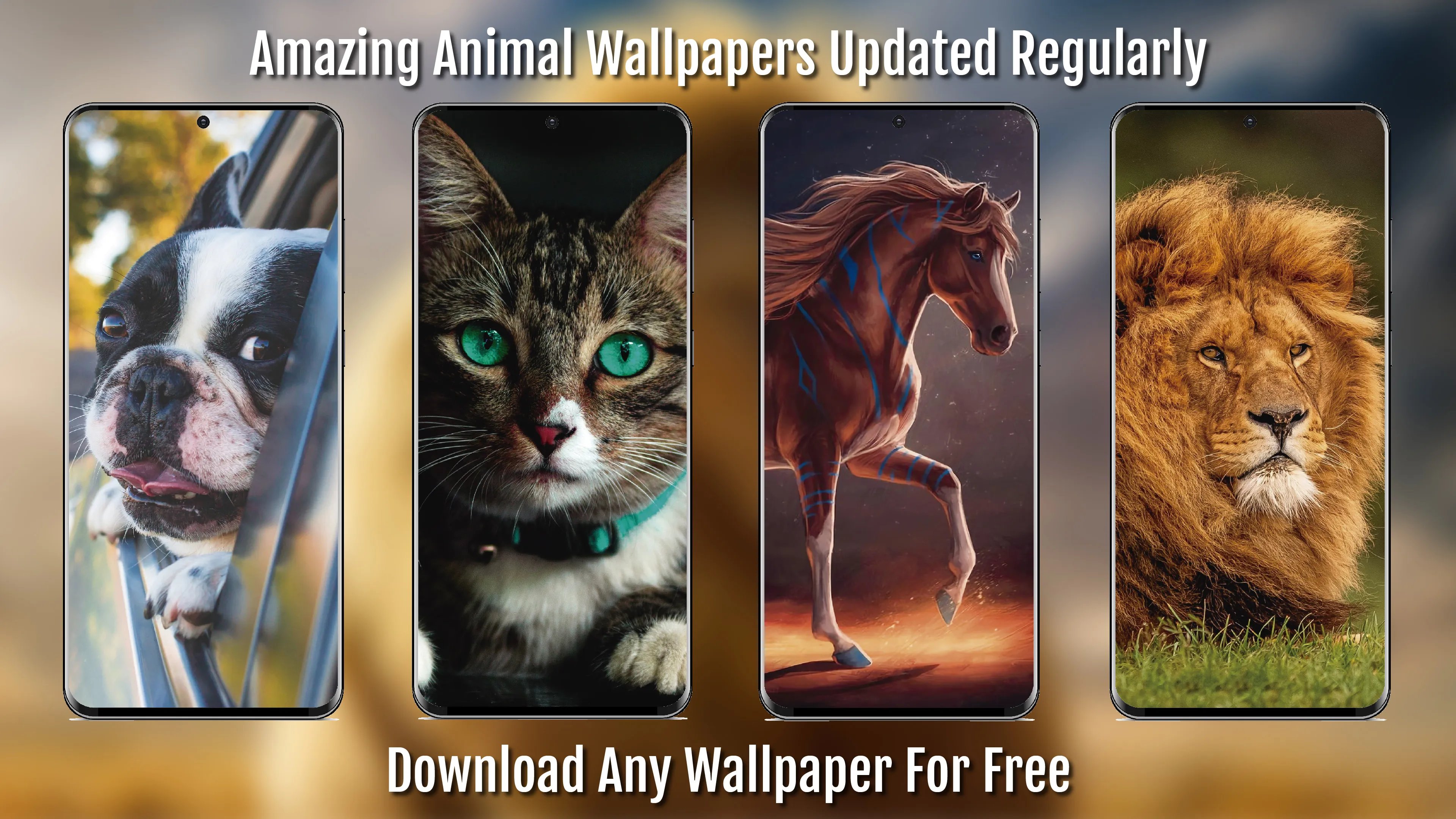 Animal Wallpapers Full HD / 4K | Indus Appstore | Screenshot