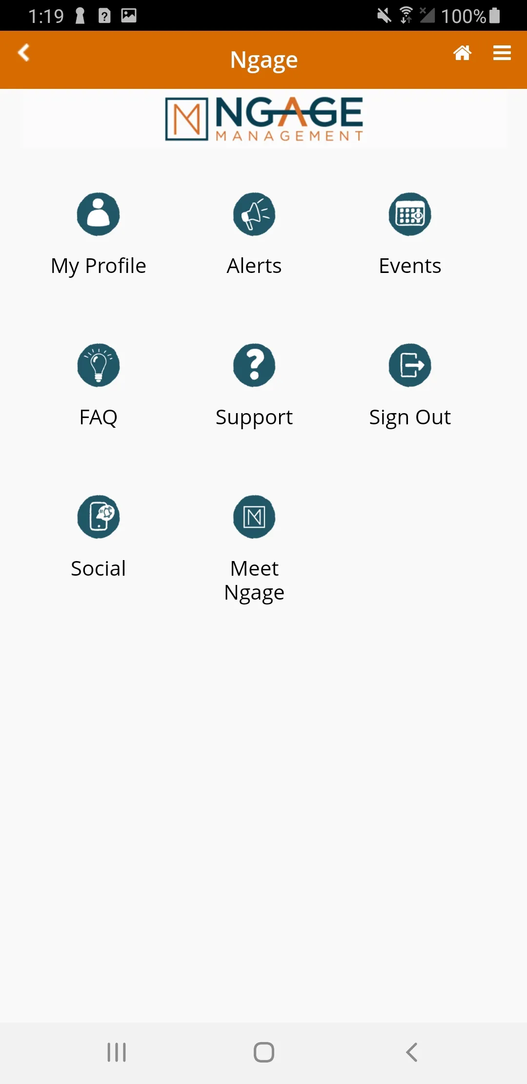 My Ngage Event | Indus Appstore | Screenshot