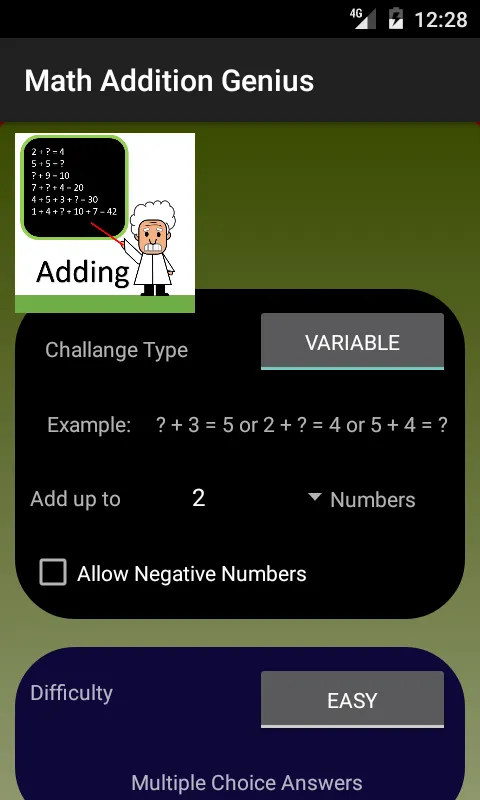 Math Addition Genius | Indus Appstore | Screenshot