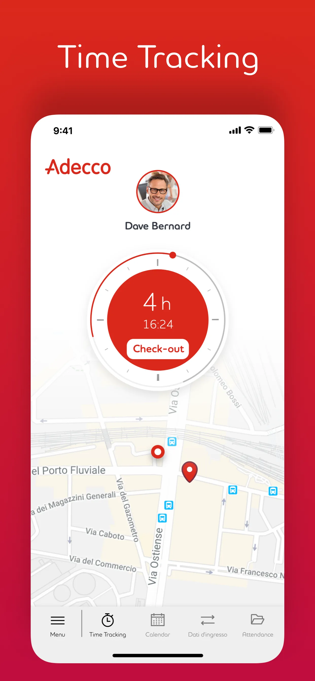 Adecco MyTime | Indus Appstore | Screenshot