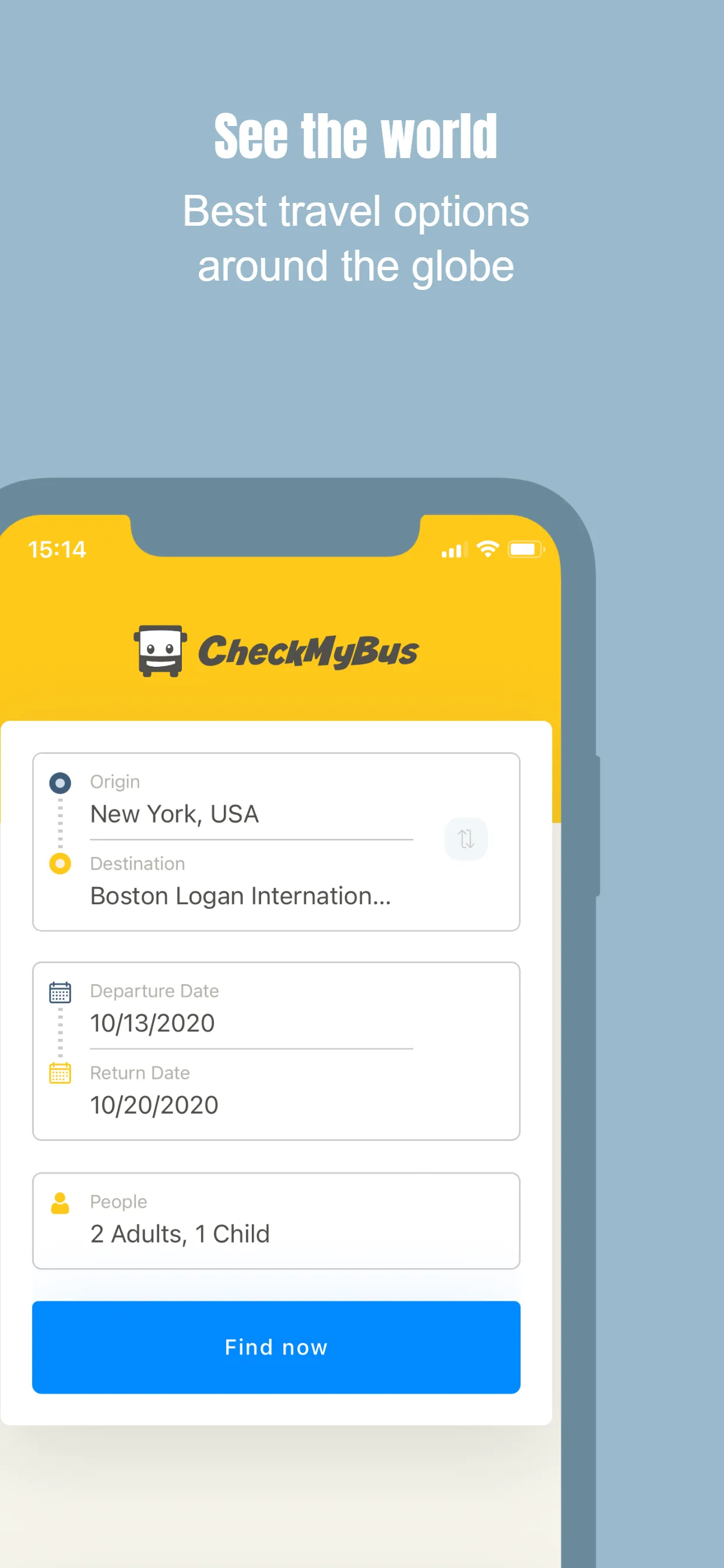 CheckMyBus: Find bus tickets! | Indus Appstore | Screenshot