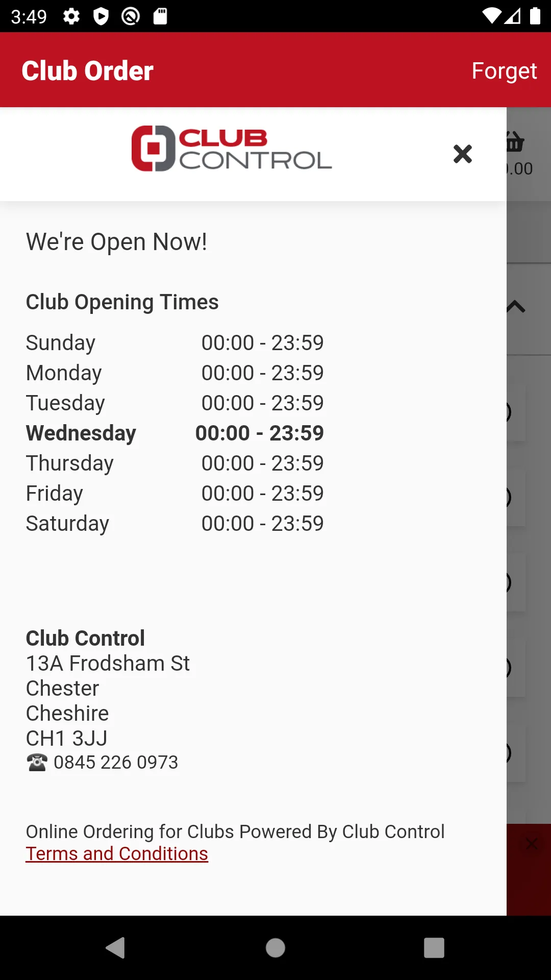 Club Order | Indus Appstore | Screenshot