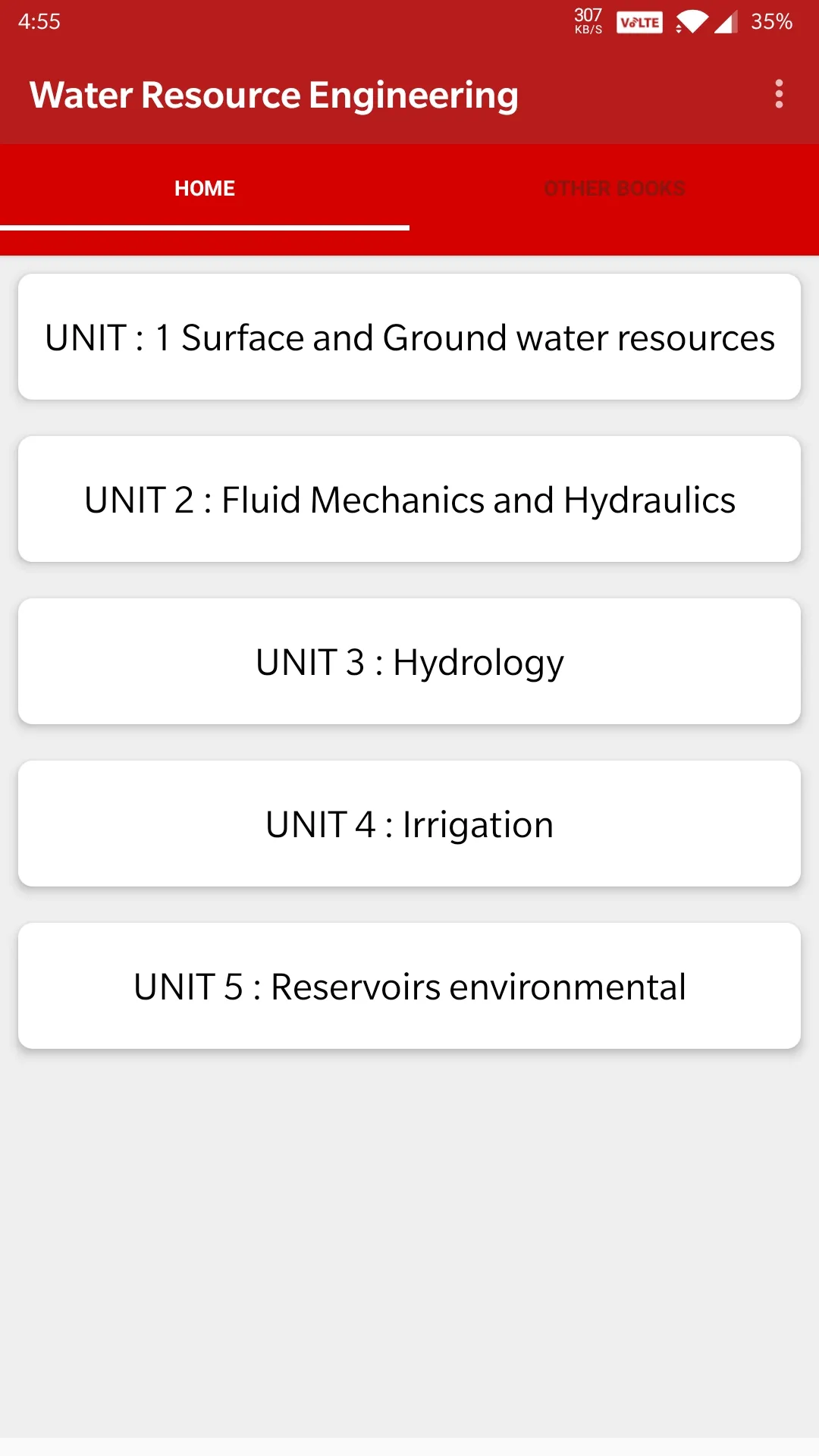 Water Resources Engineering | Indus Appstore | Screenshot