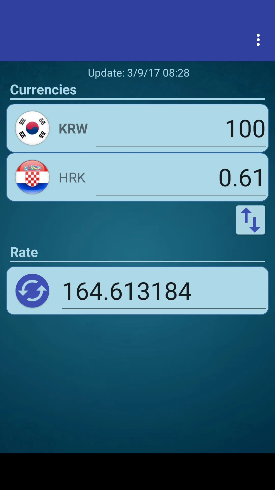 S Korea Won x Croatian Kuna | Indus Appstore | Screenshot