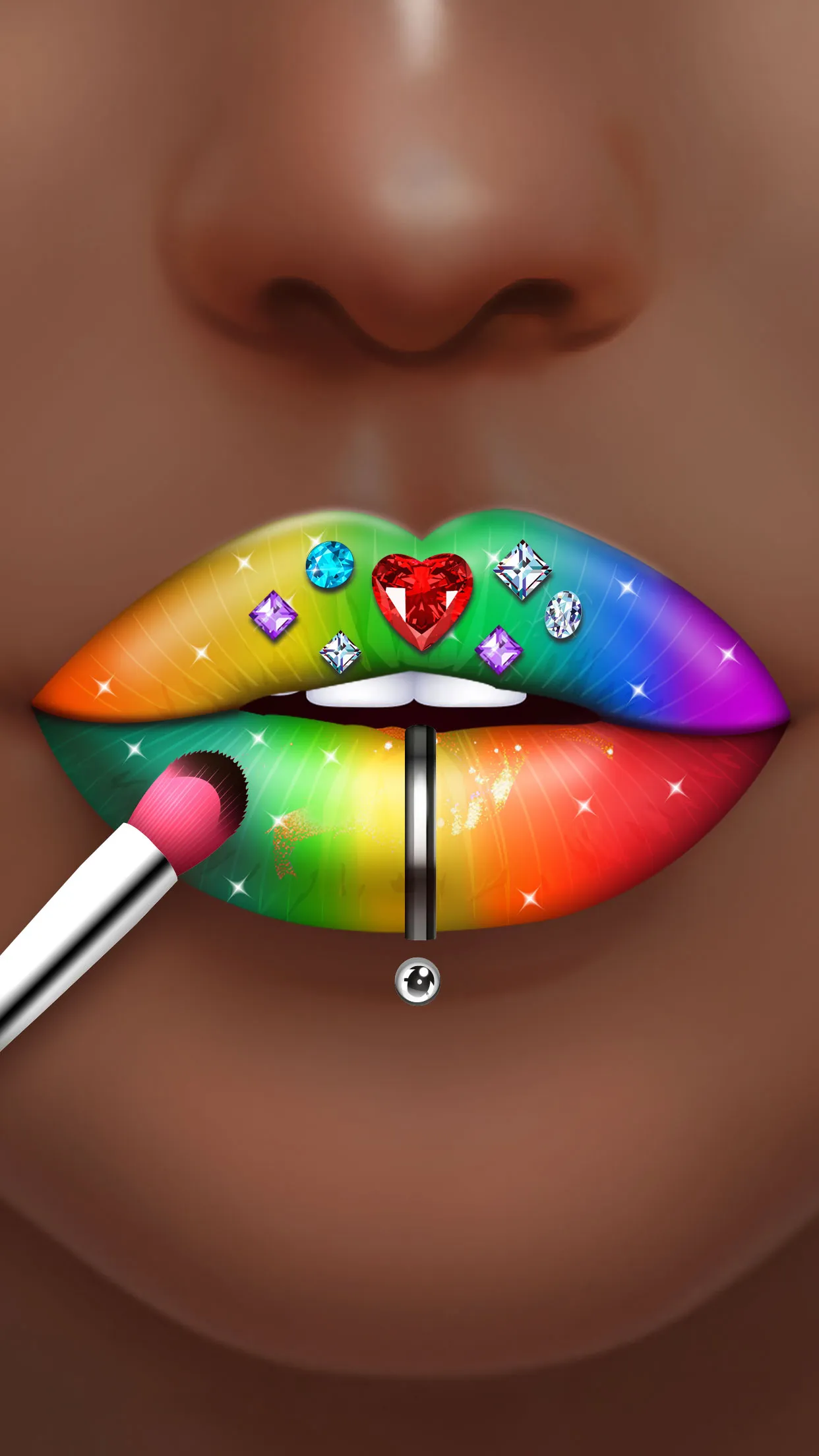 Lip Art Salon: DIY Makeup Game | Indus Appstore | Screenshot