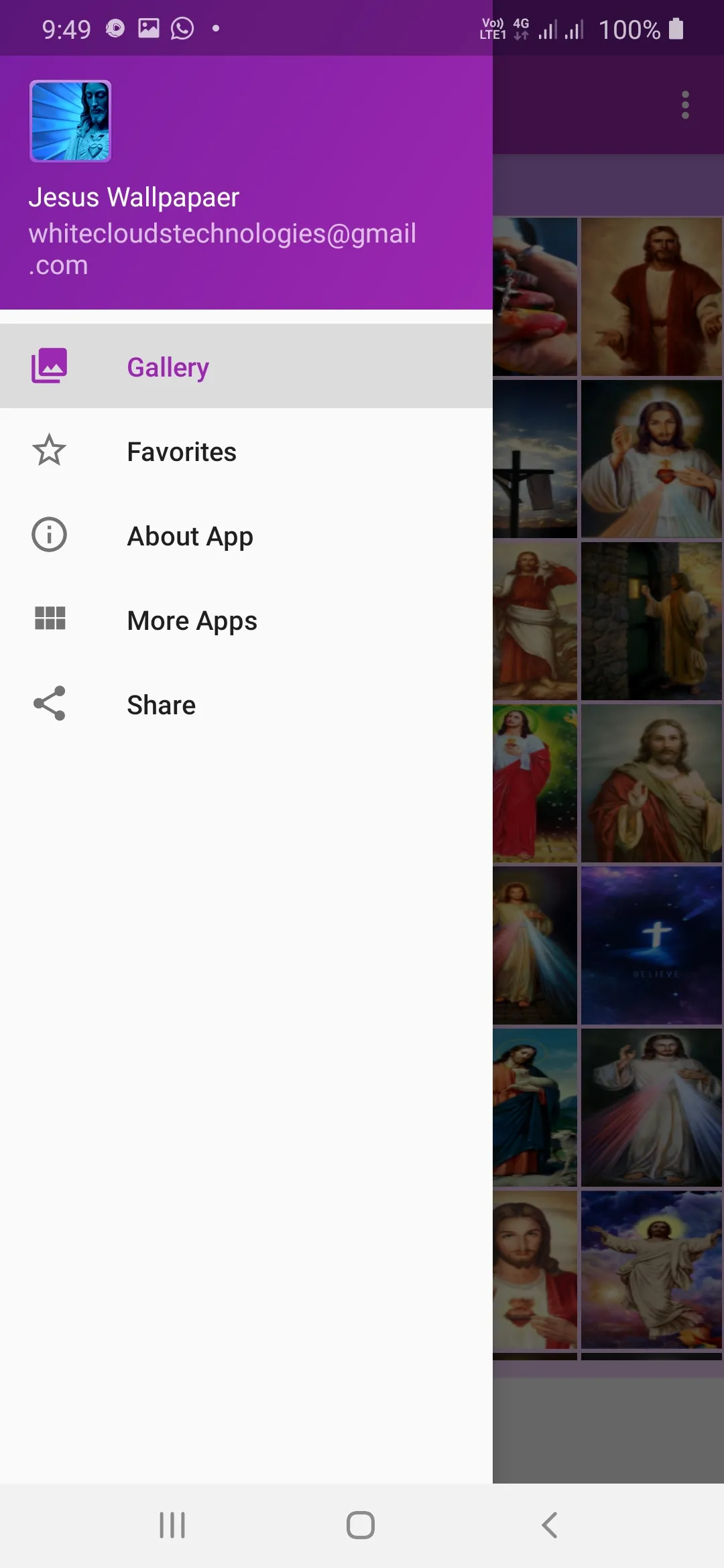 Jesus Wallpaper Gallery | Indus Appstore | Screenshot