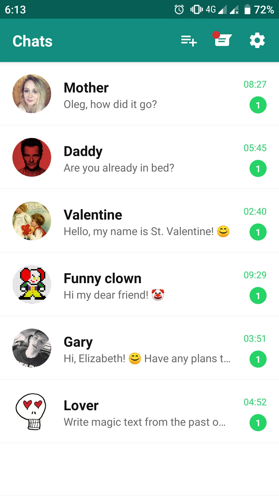 Love Story Chat — real stories | Indus Appstore | Screenshot