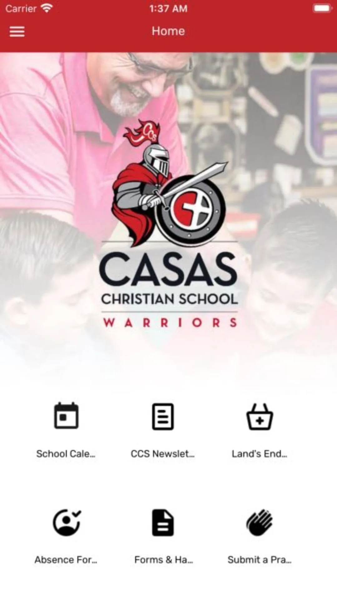 Casas Christian School | Indus Appstore | Screenshot