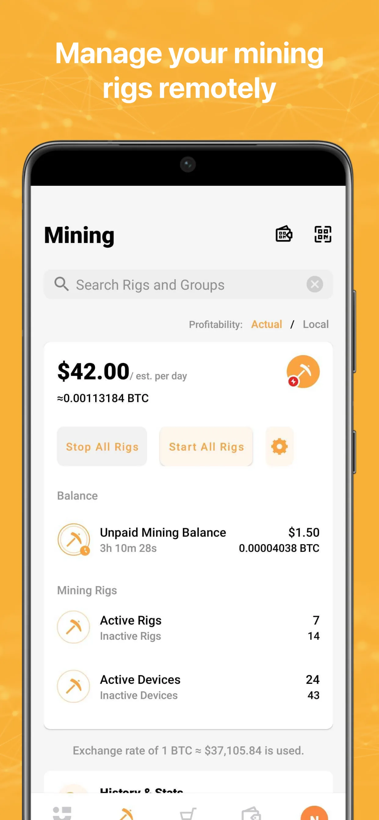 NiceHash | Indus Appstore | Screenshot