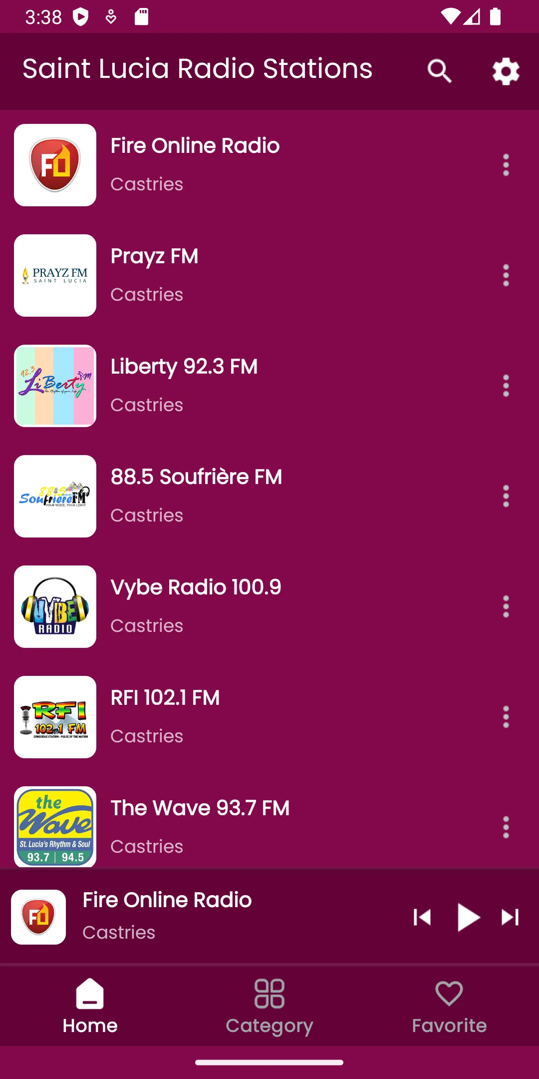 Saint Lucia Radio Stations | Indus Appstore | Screenshot