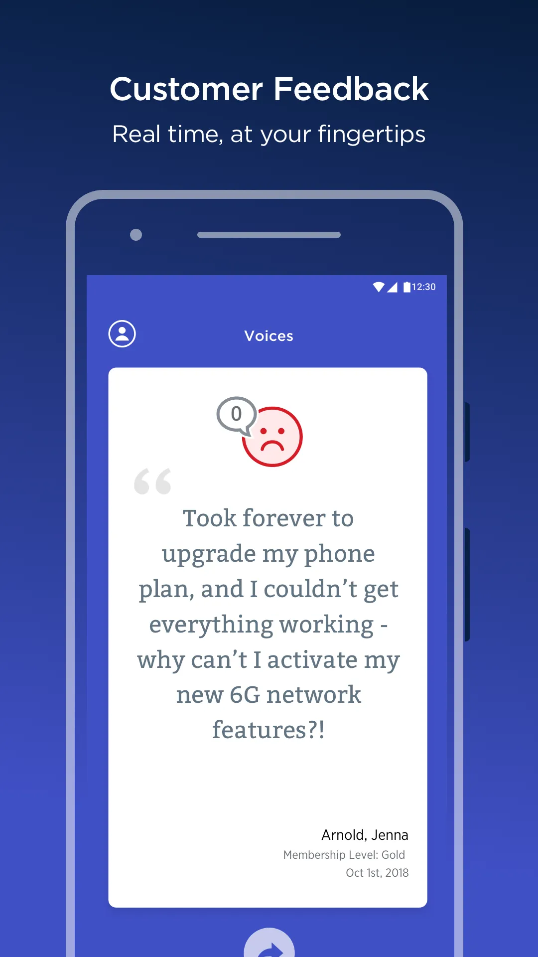 Medallia Voices 2 | Indus Appstore | Screenshot