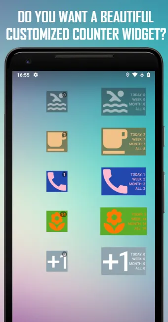 Count Keeper Widgets | Indus Appstore | Screenshot