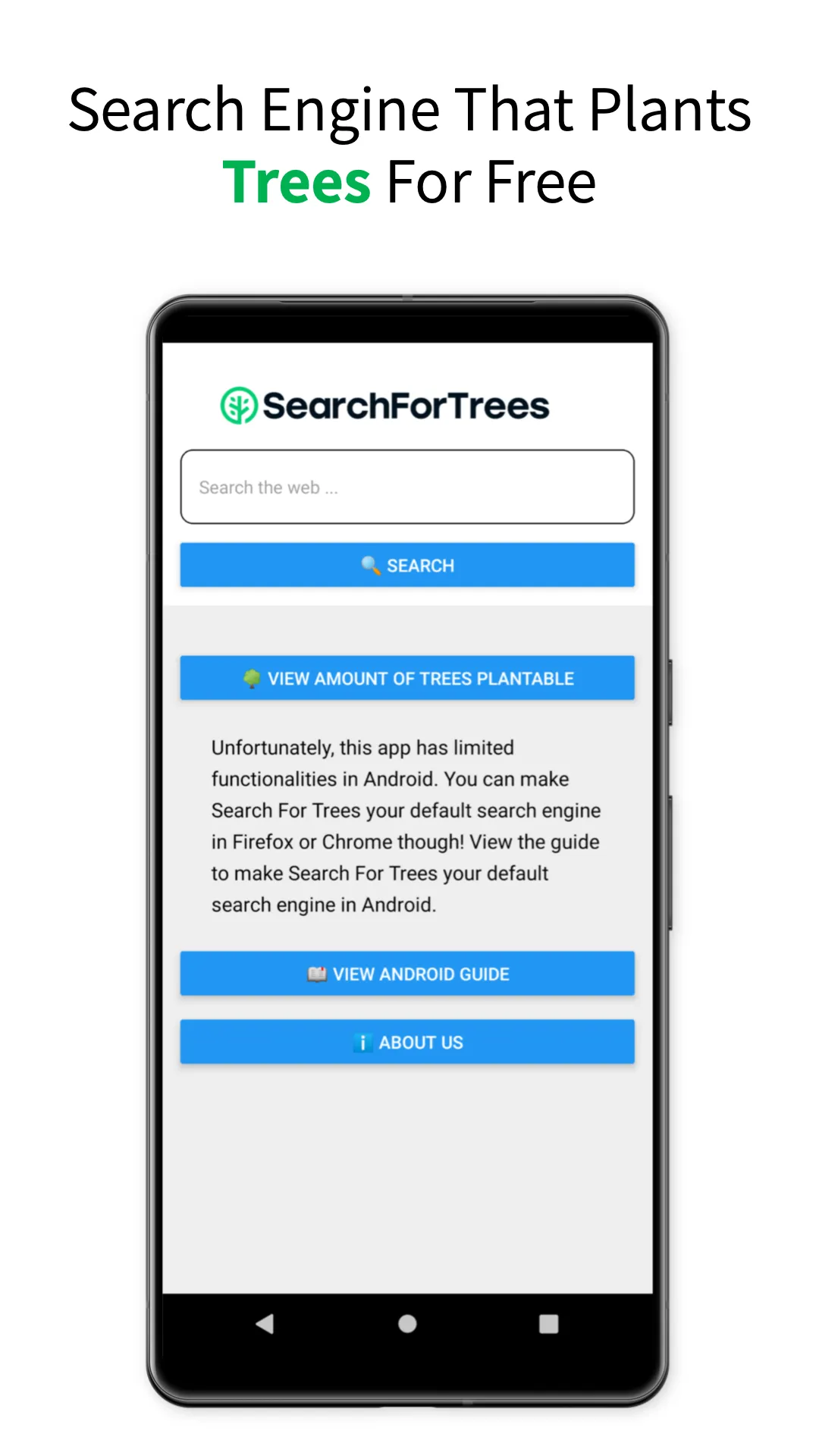 Search For Trees Search Engine | Indus Appstore | Screenshot