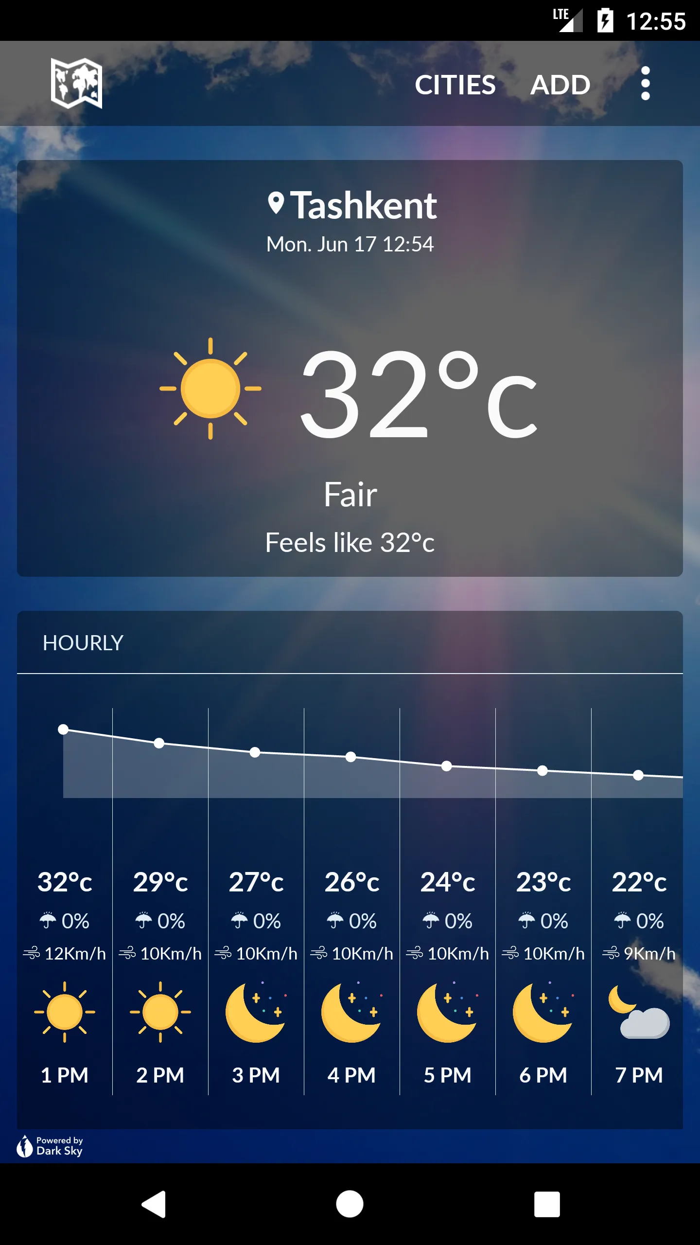 Uzbekistan Weather | Indus Appstore | Screenshot