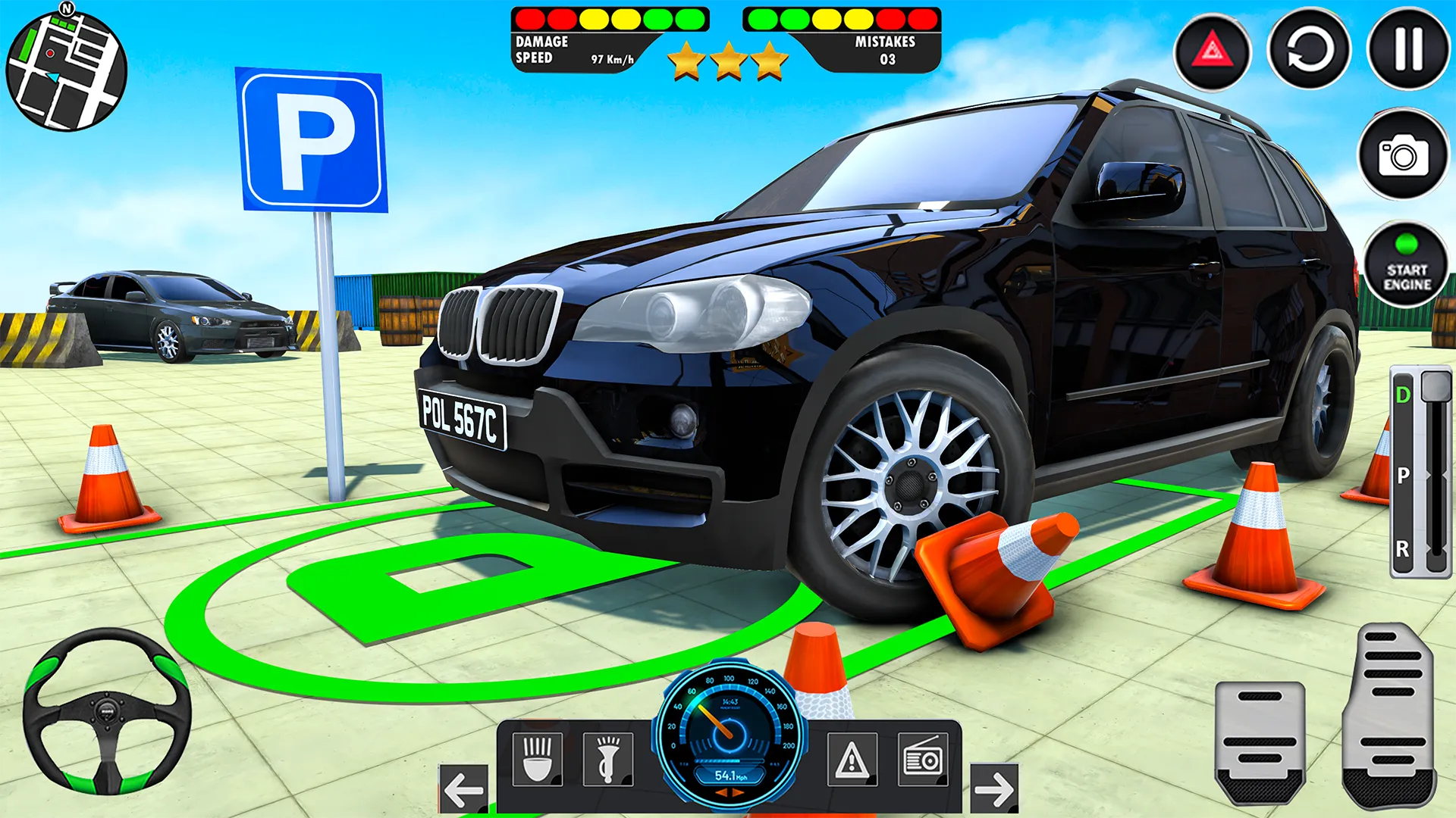 Driving School Sim Car Parking | Indus Appstore | Screenshot