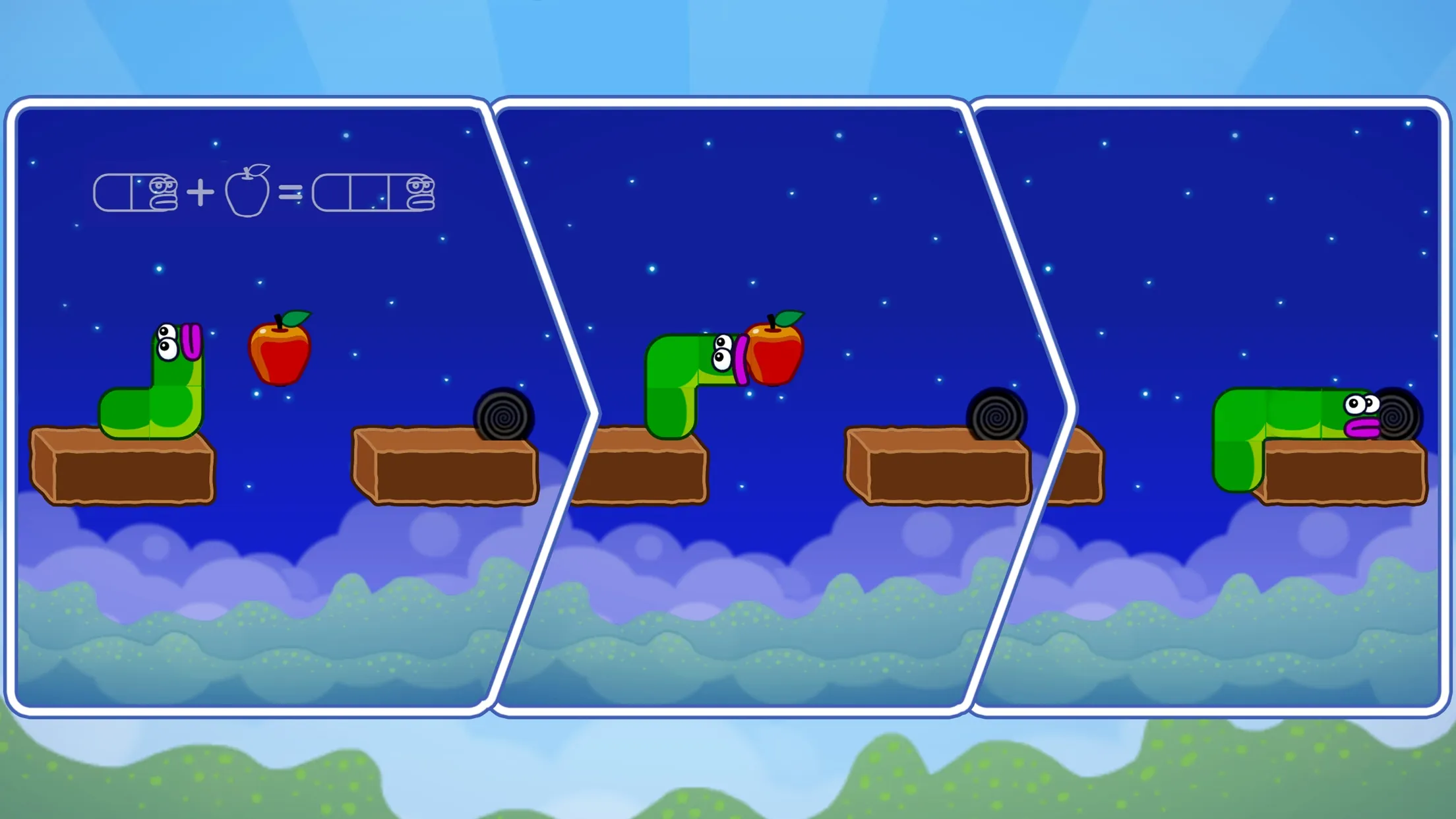 Apple Worm: Logic Puzzle | Indus Appstore | Screenshot