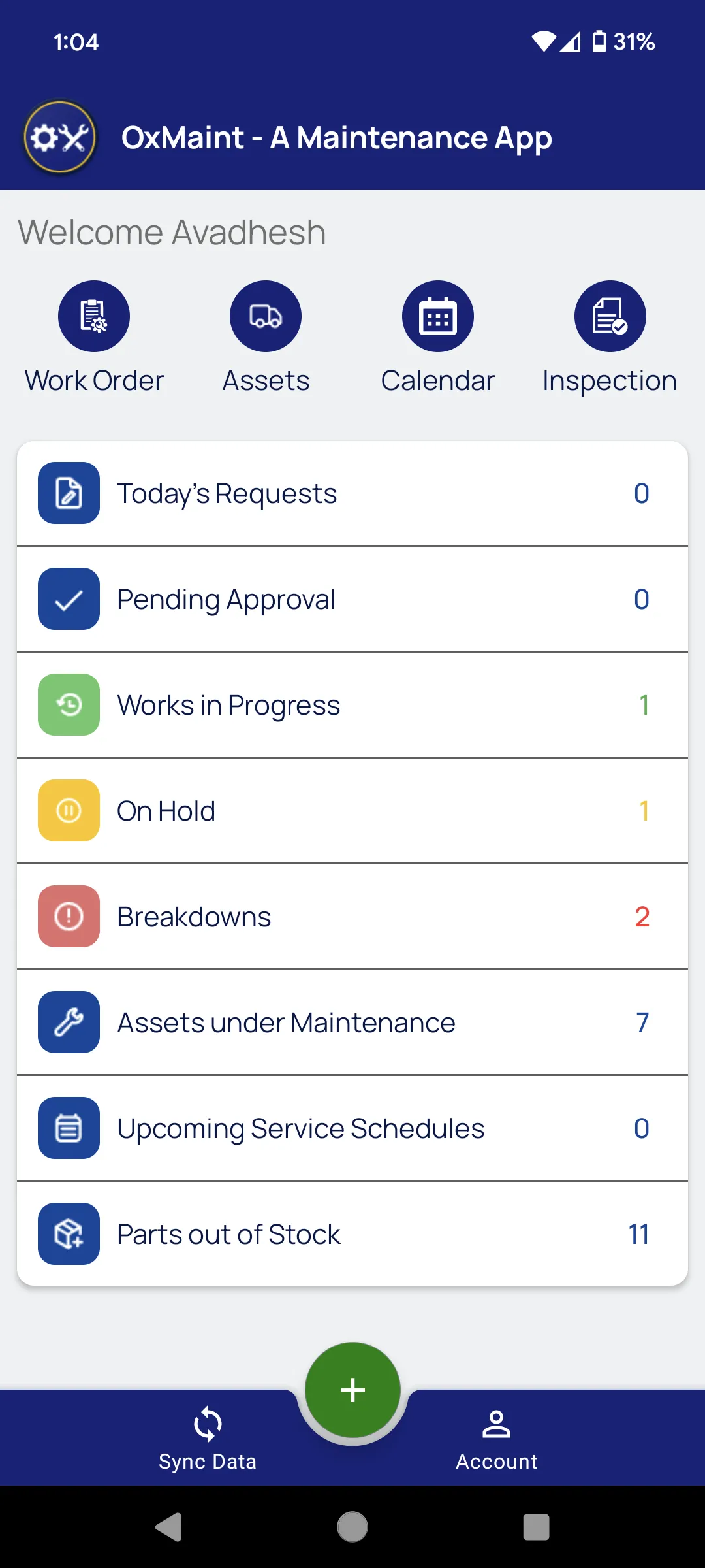 Maintenance Management OxMaint | Indus Appstore | Screenshot