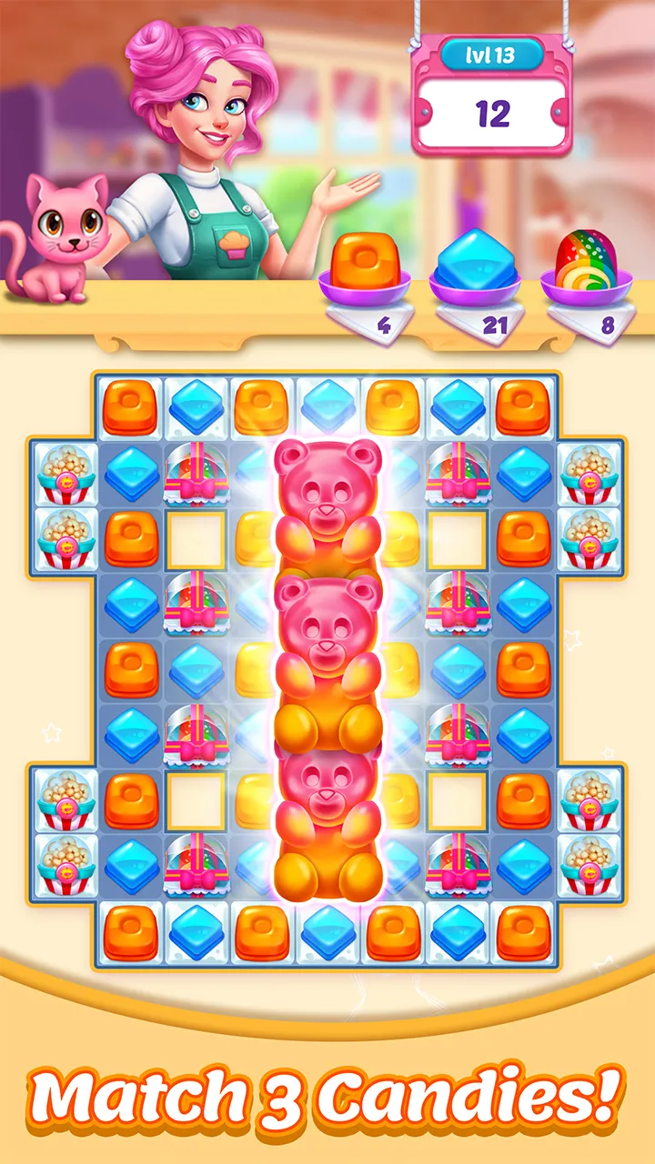 Bonbons Crush Legend - Match 3 | Indus Appstore | Screenshot