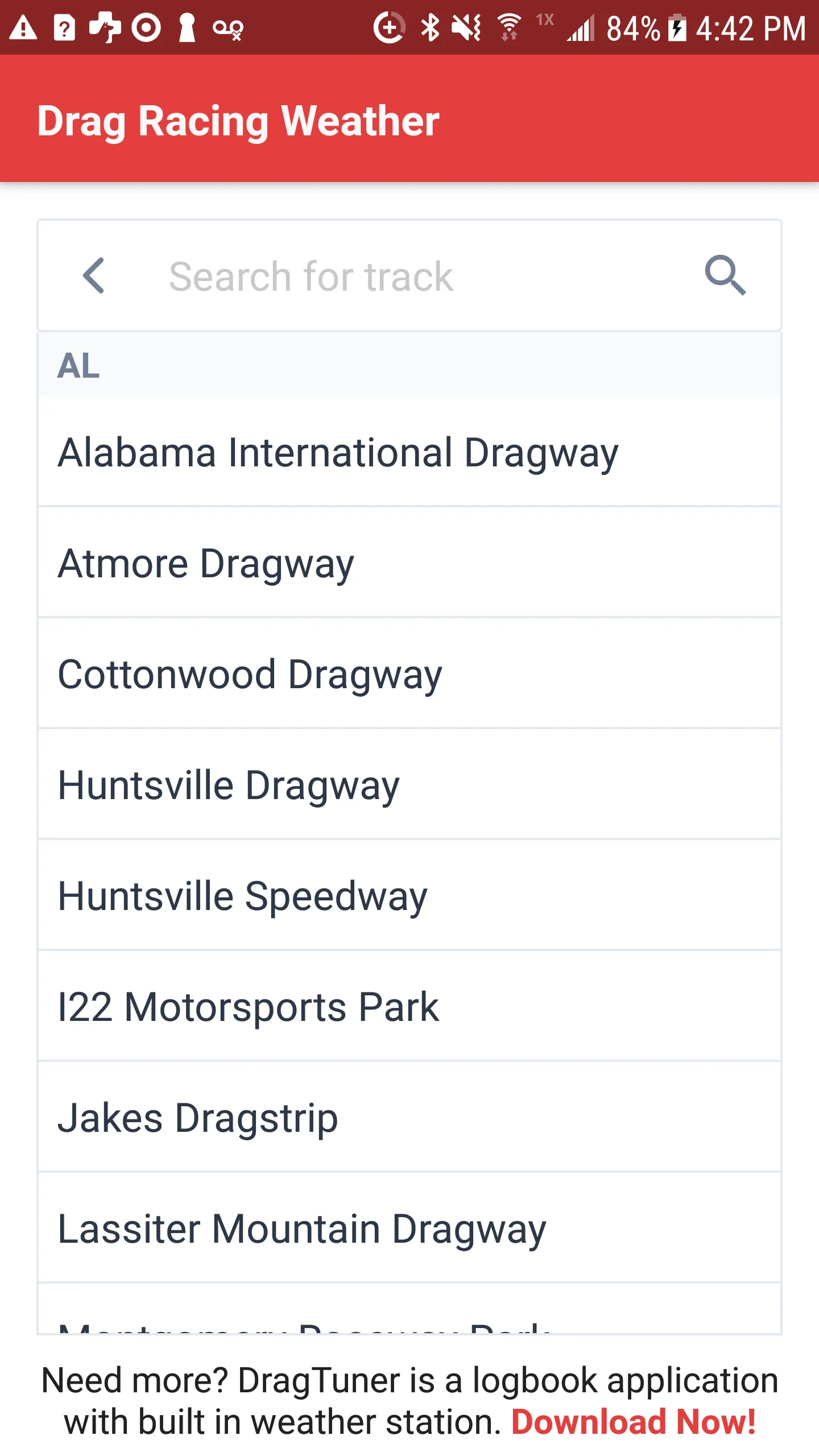 Drag Racing Weather Station | Indus Appstore | Screenshot