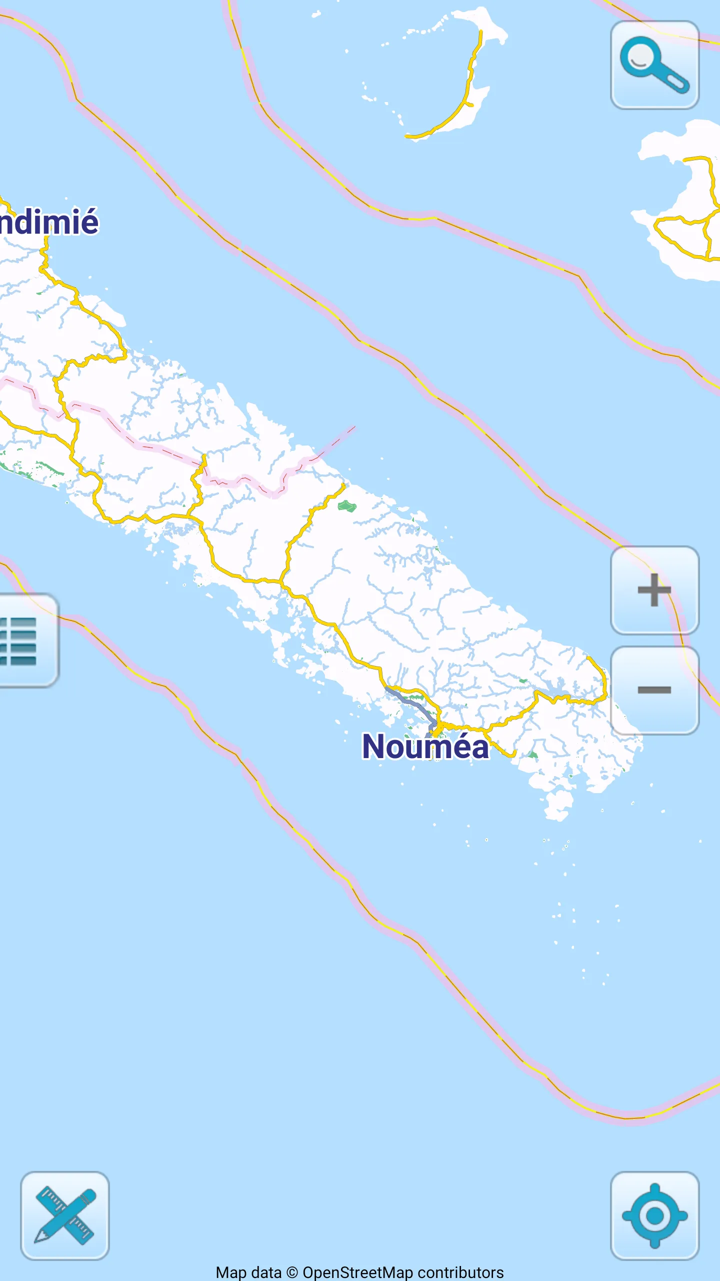 Map of New Caledonia offline | Indus Appstore | Screenshot