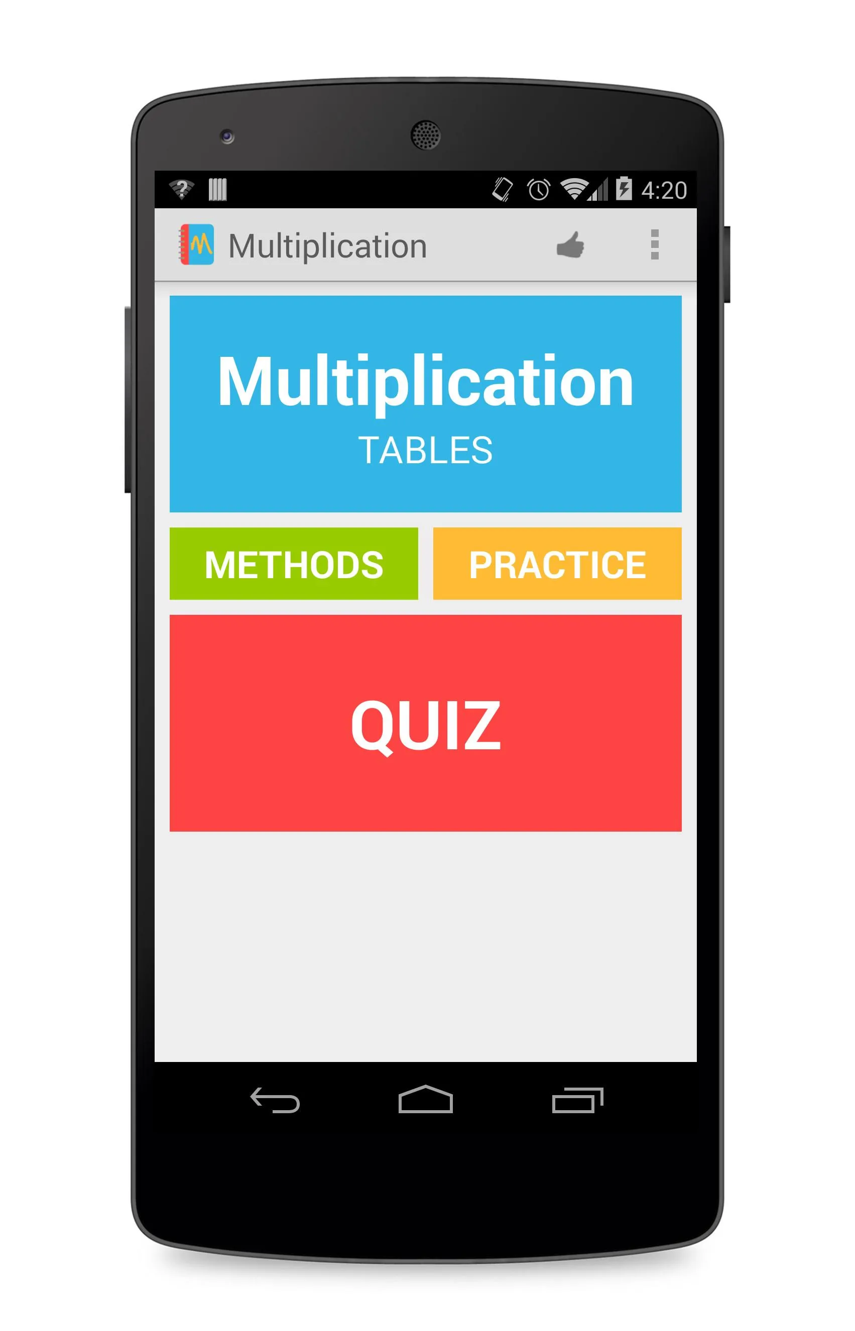 Learning Multiplication | Indus Appstore | Screenshot