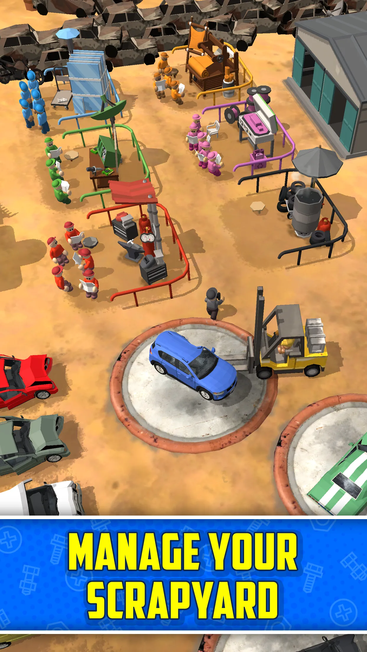 Scrapyard Tycoon Idle Game | Indus Appstore | Screenshot