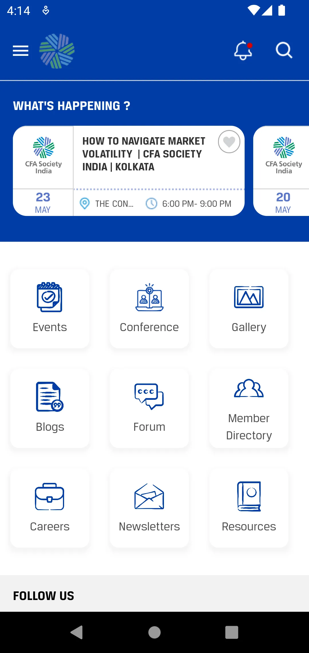 CFA Society India | Indus Appstore | Screenshot