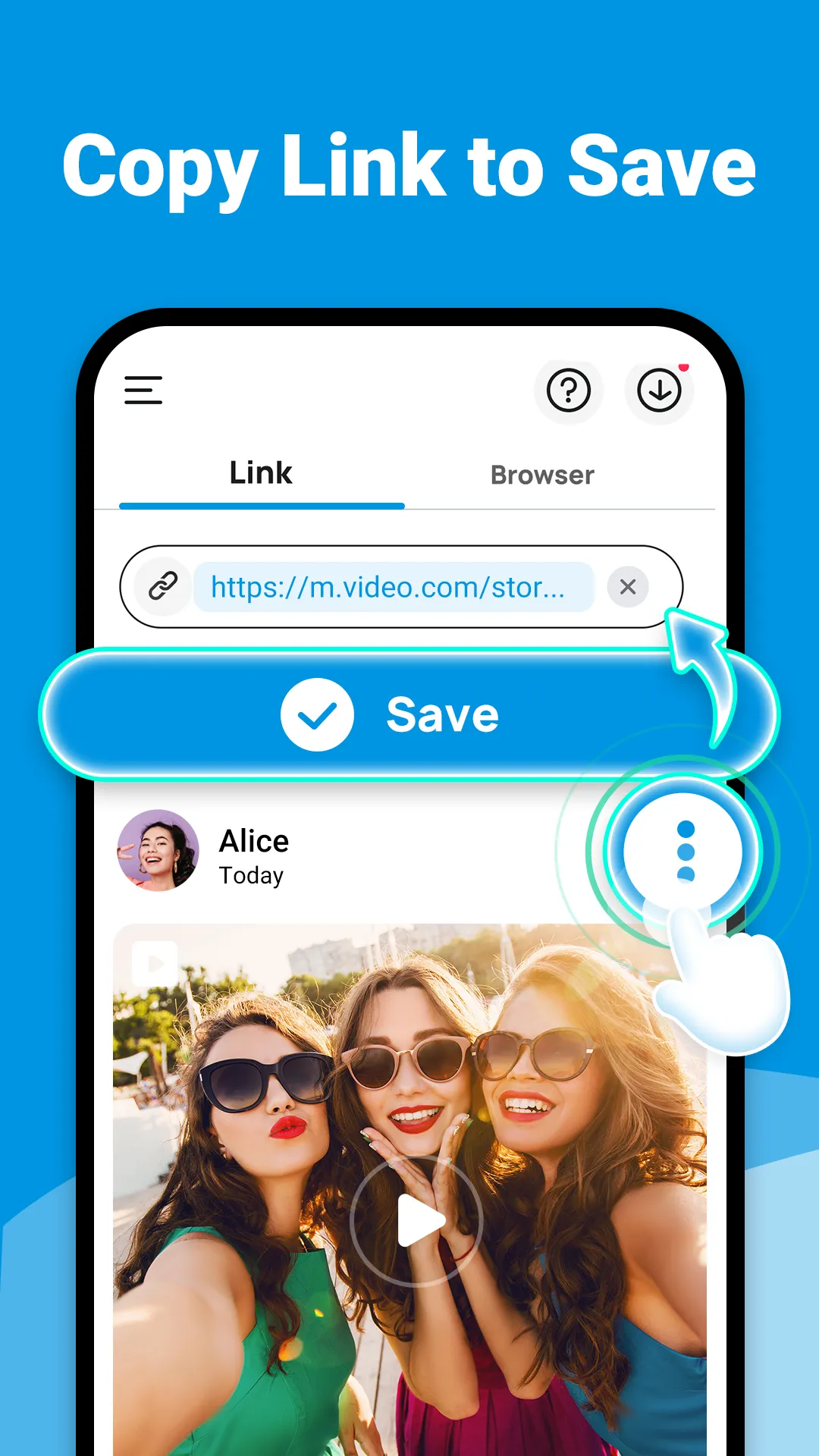 Video Downloader & Video Saver | Indus Appstore | Screenshot